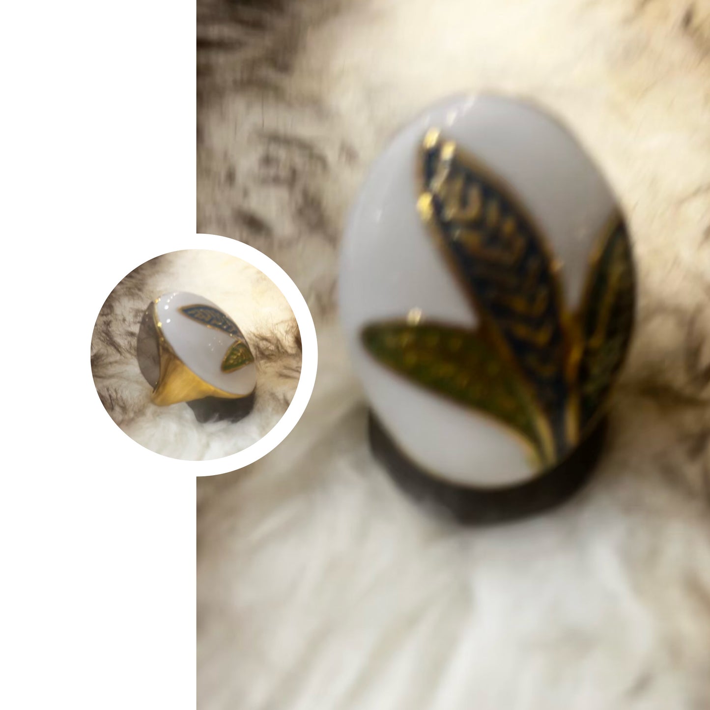 Magnifique Bagues acier chirurgical Or