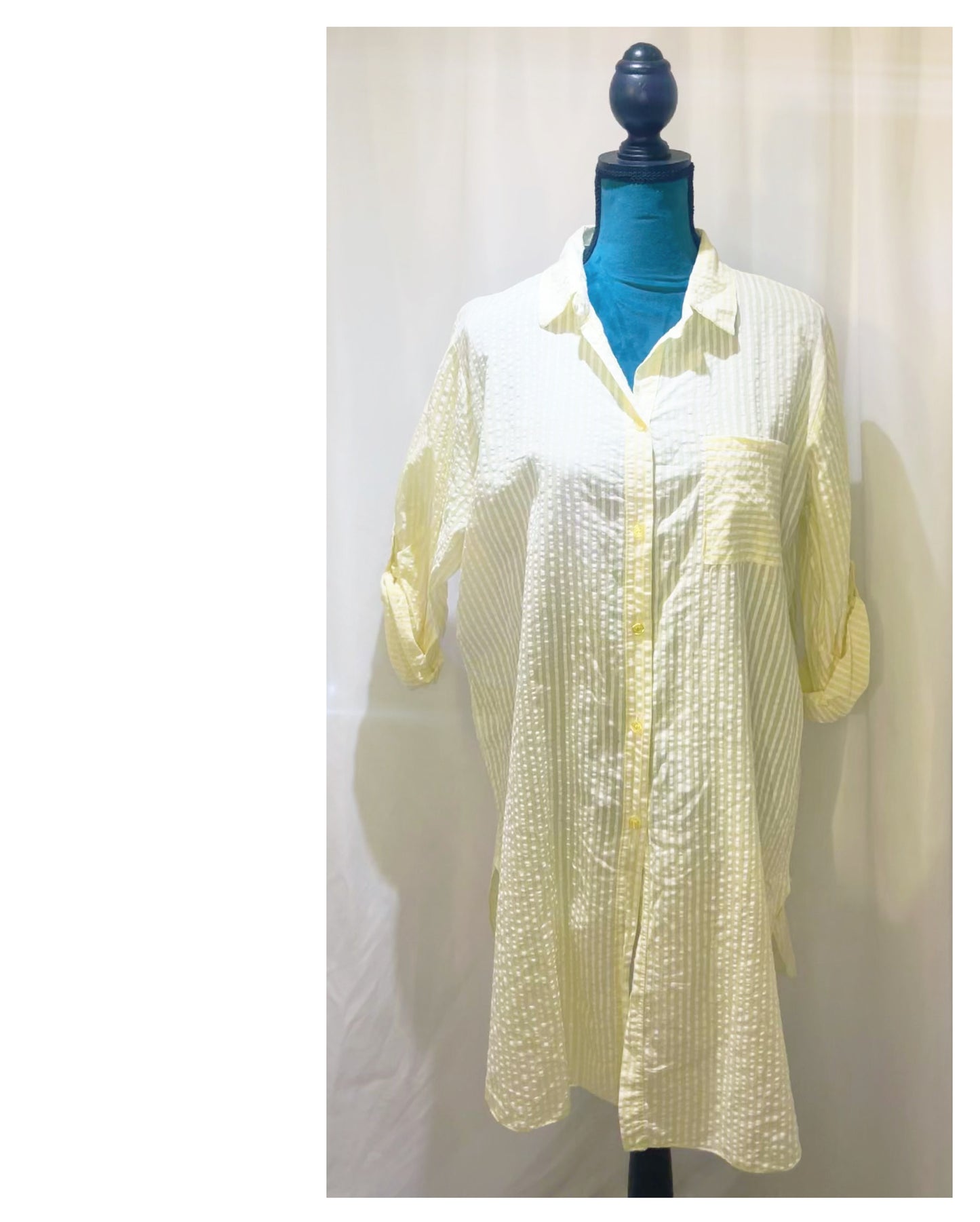 Chemise Robe Rayures modèle Alba