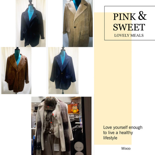 Manteau modèle Nicole oversize