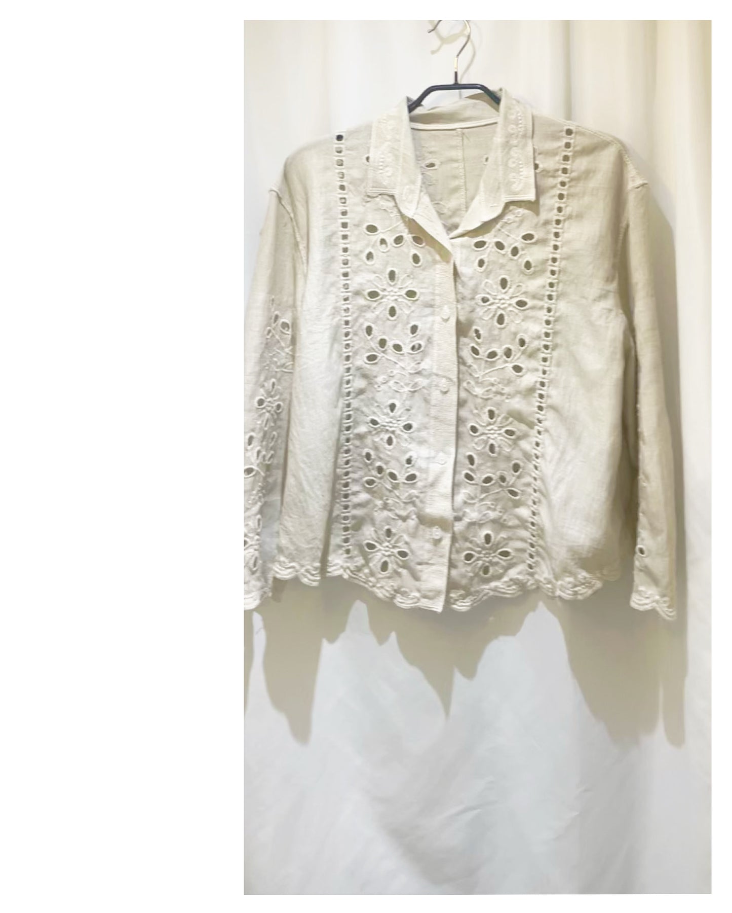 Chemise romantique modèle Anglaise