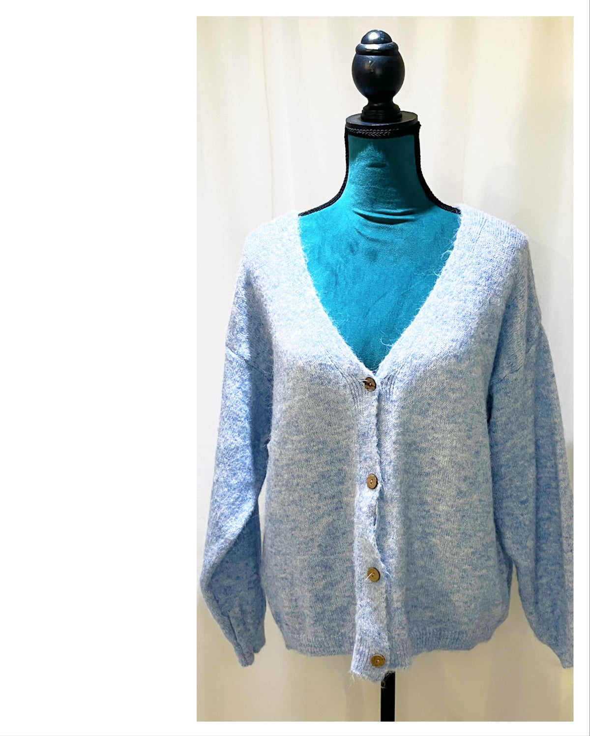 Gilet modèle Juliette 4 boutons tout doux