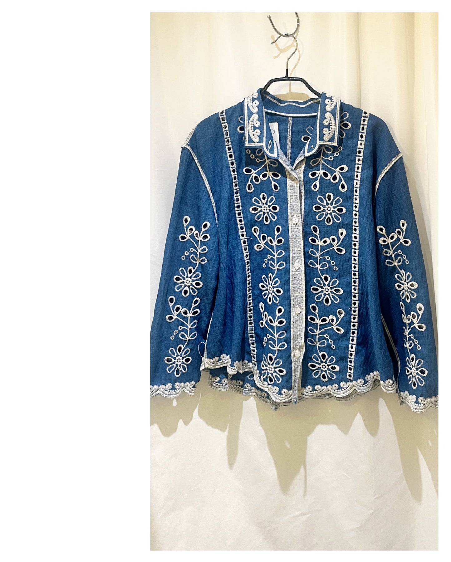 Chemise romantique modèle Anglaise