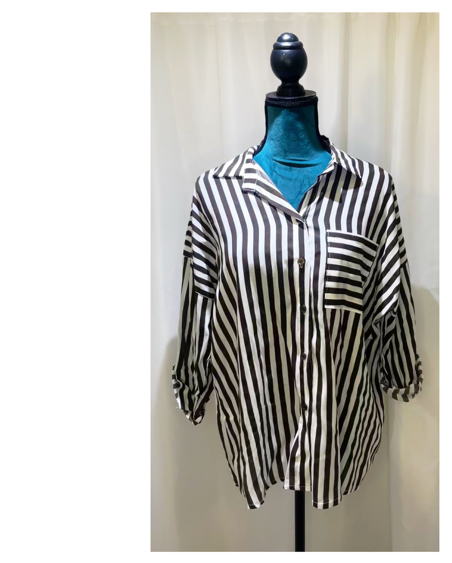 Chemise rayures modèle Lignes