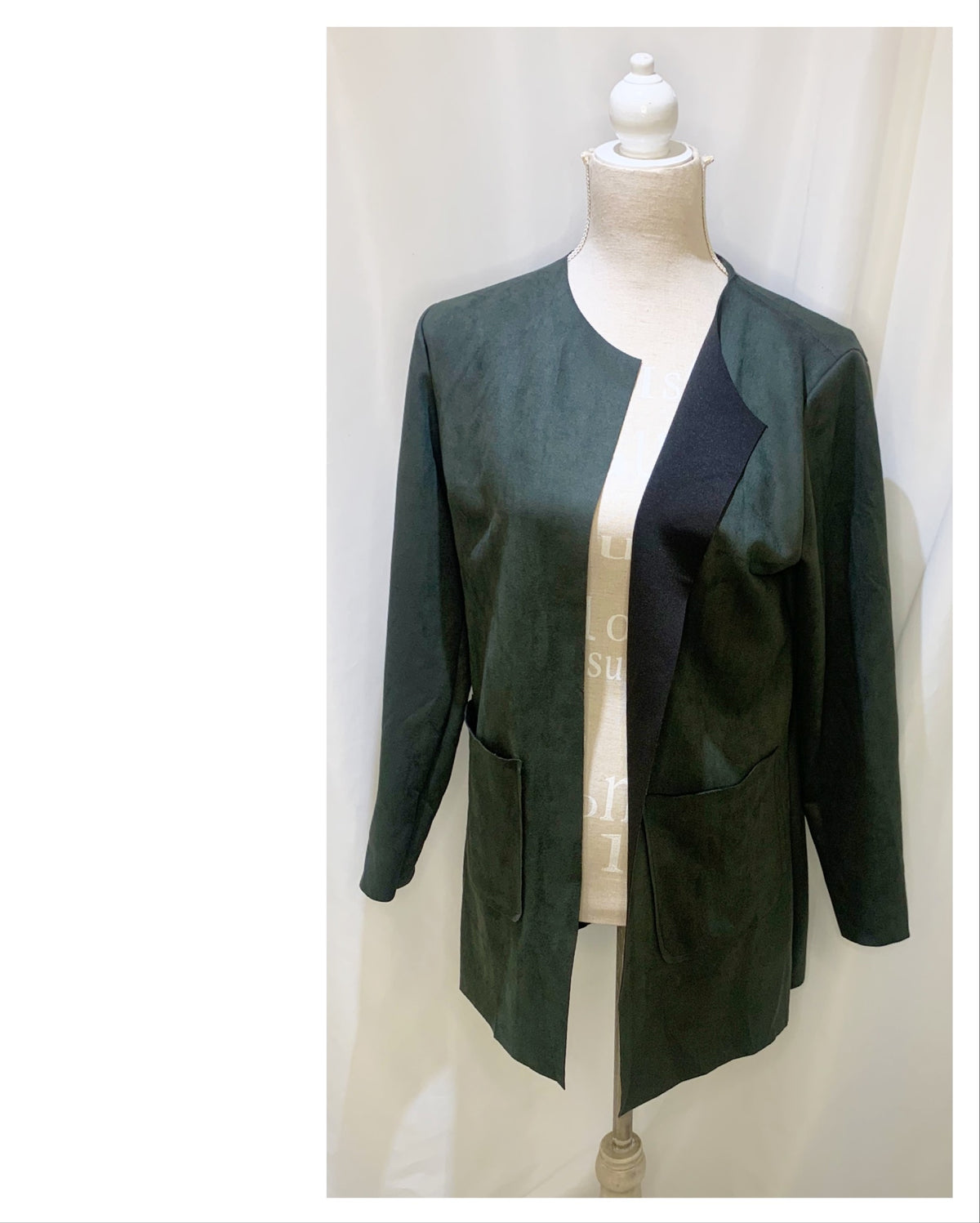 Veste Suédine modèle Oslo