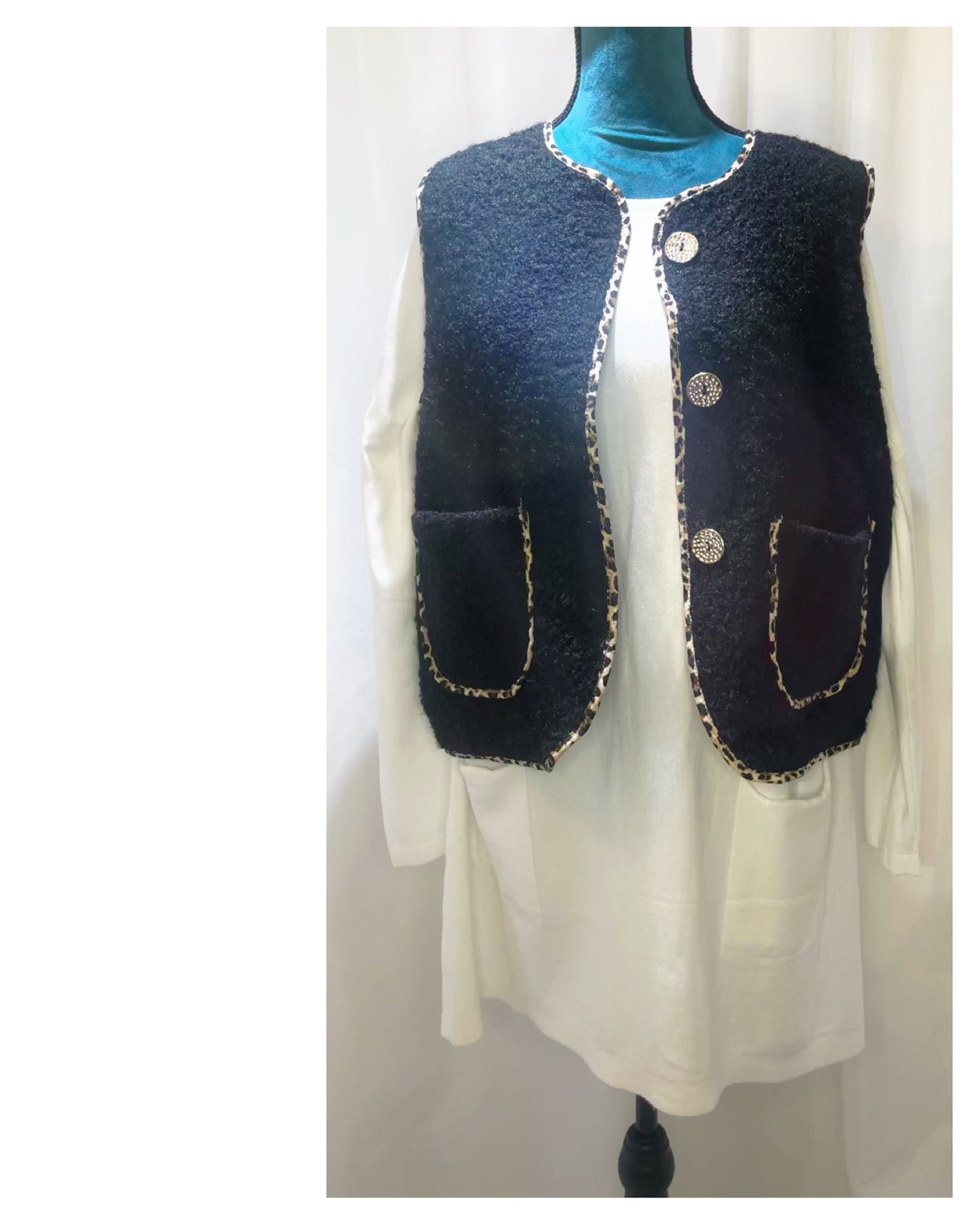 Gilet  manches courtes modèle Liserée