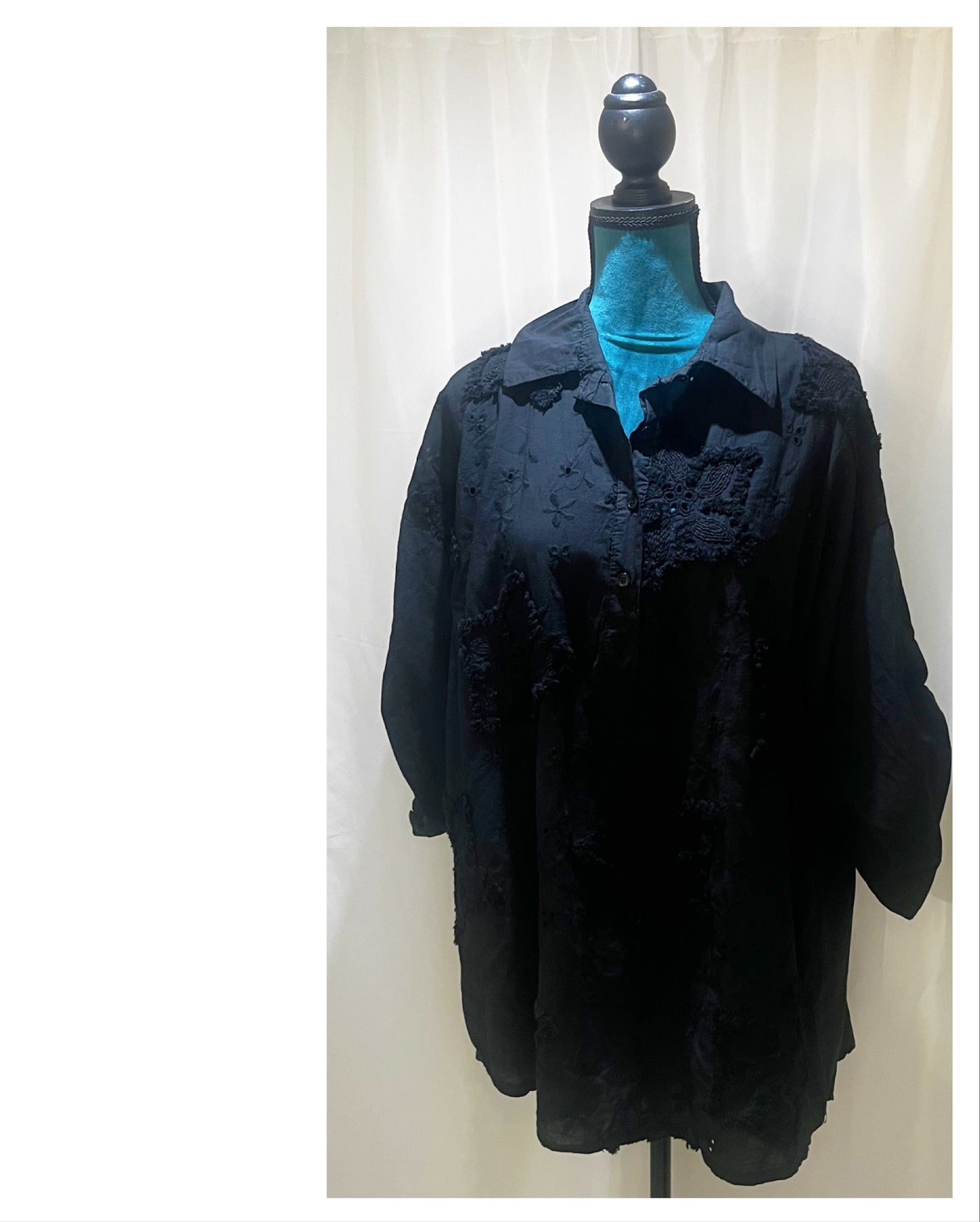 Chemise Uni Étoile 🌟 Modèle Louiza