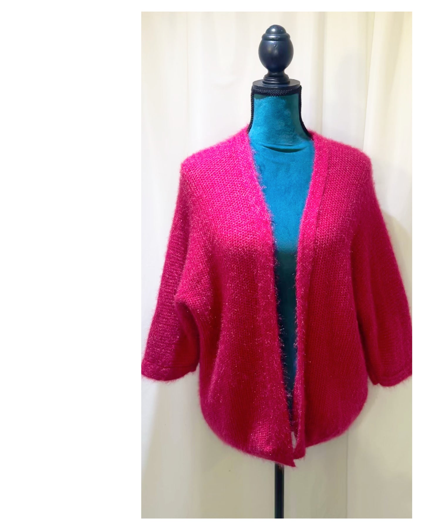 Gilet  maille mi long modèle Lison