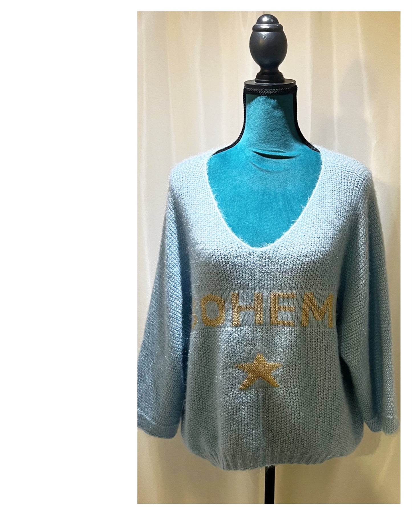 Pull message modèle Bohème Étoile ⭐️