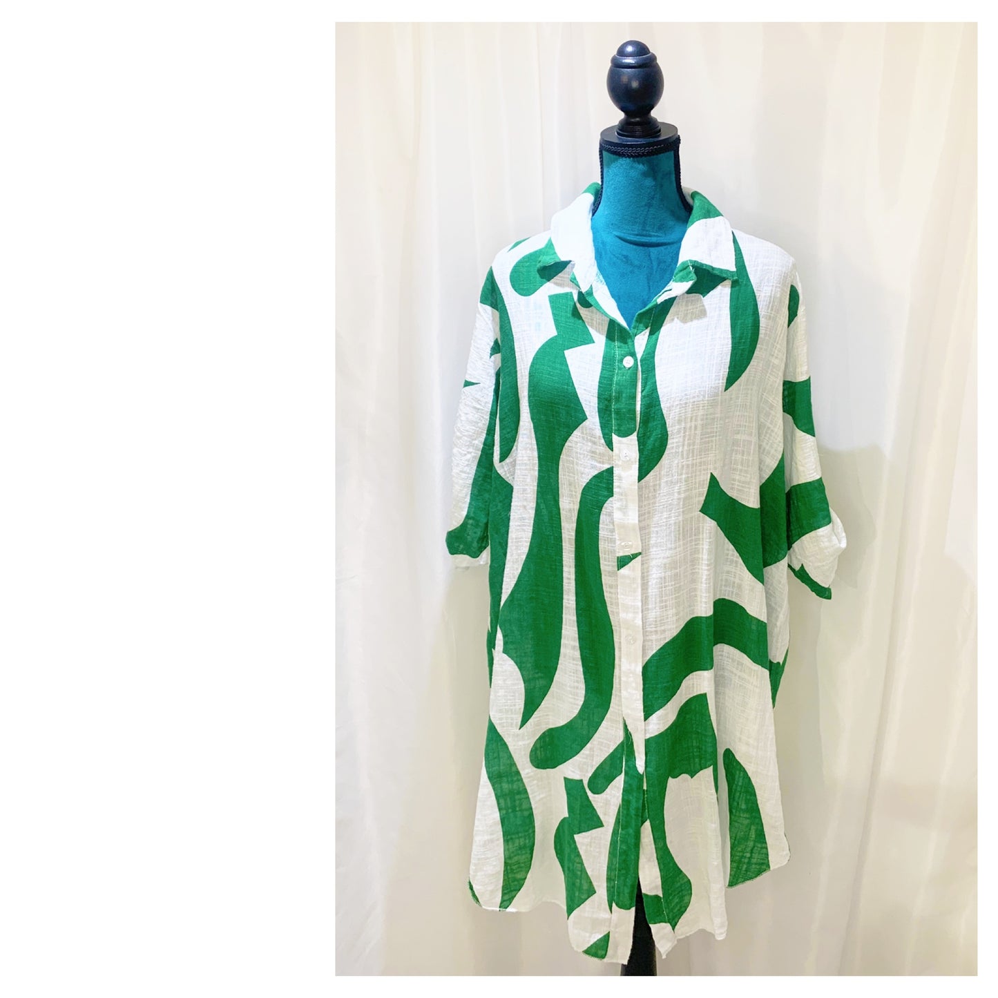 Chemise Robe classique longue modèle Kanac