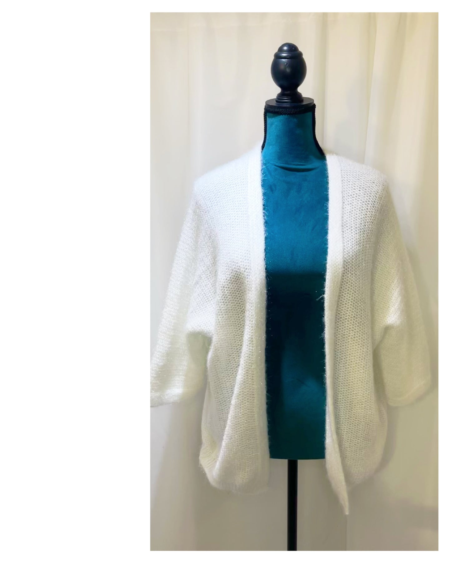 Gilet  maille mi long modèle Lison