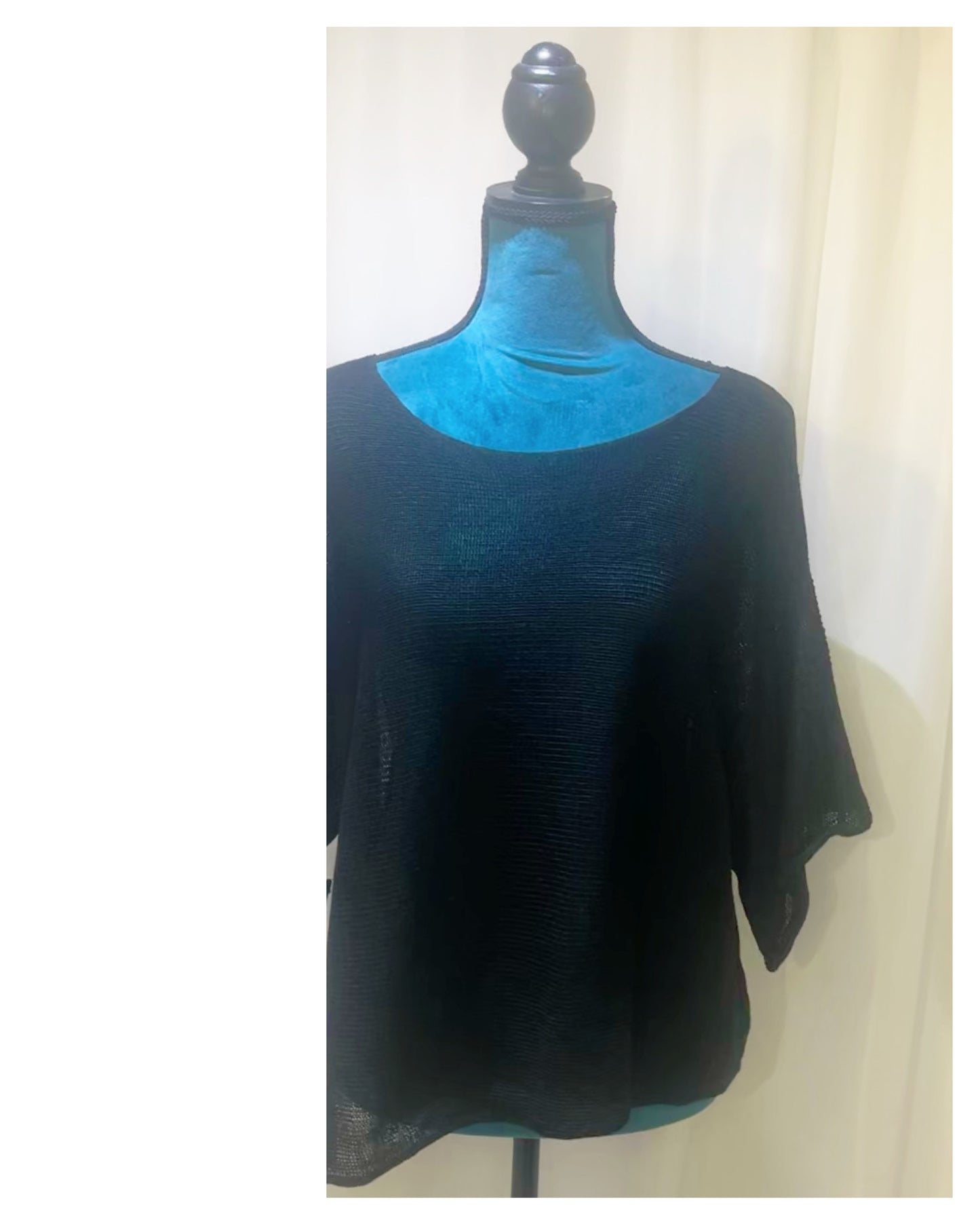 Pull maille fine Over size modèle Fantine