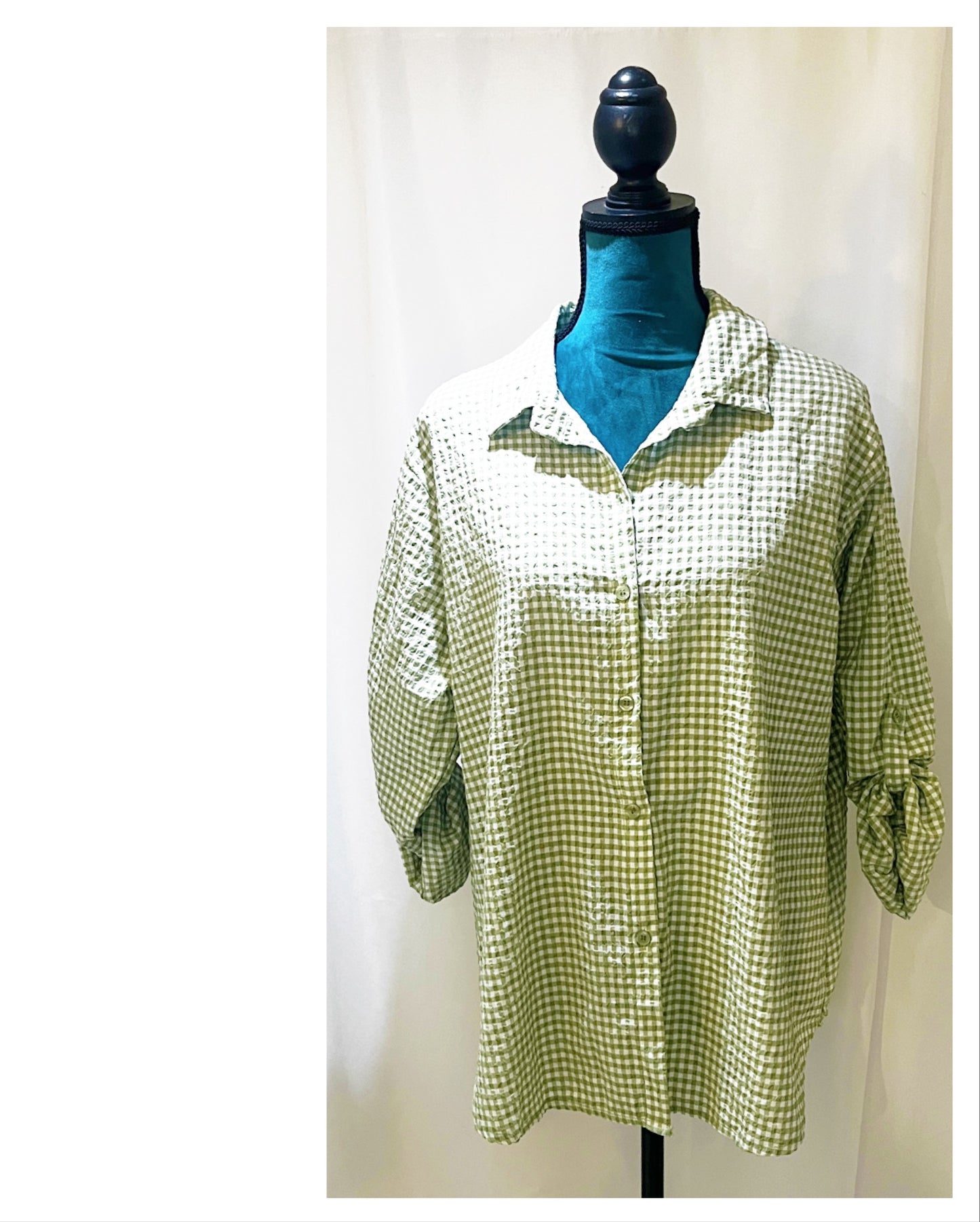 Chemise petits Carreaux modèle Romy
