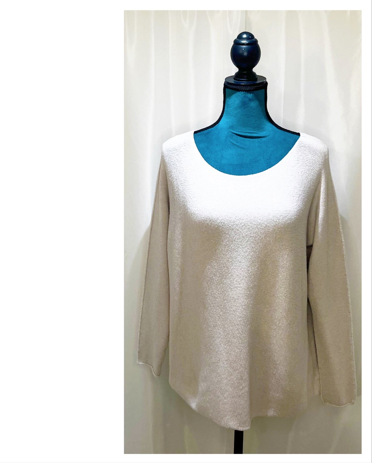 Pull encolure ronde modèle Petite Émilie sans couture