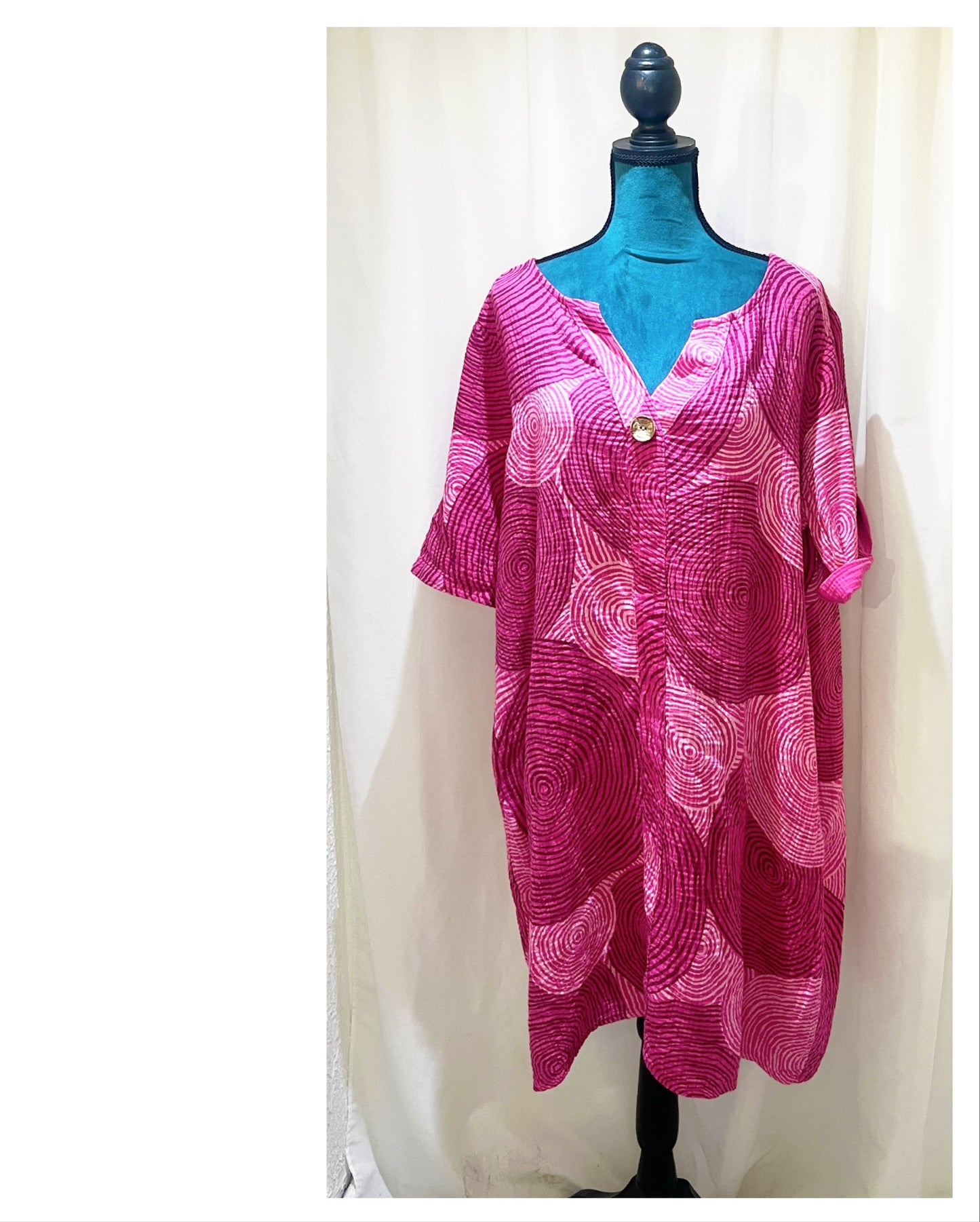 Robe gaze de coton modèle Aurelie