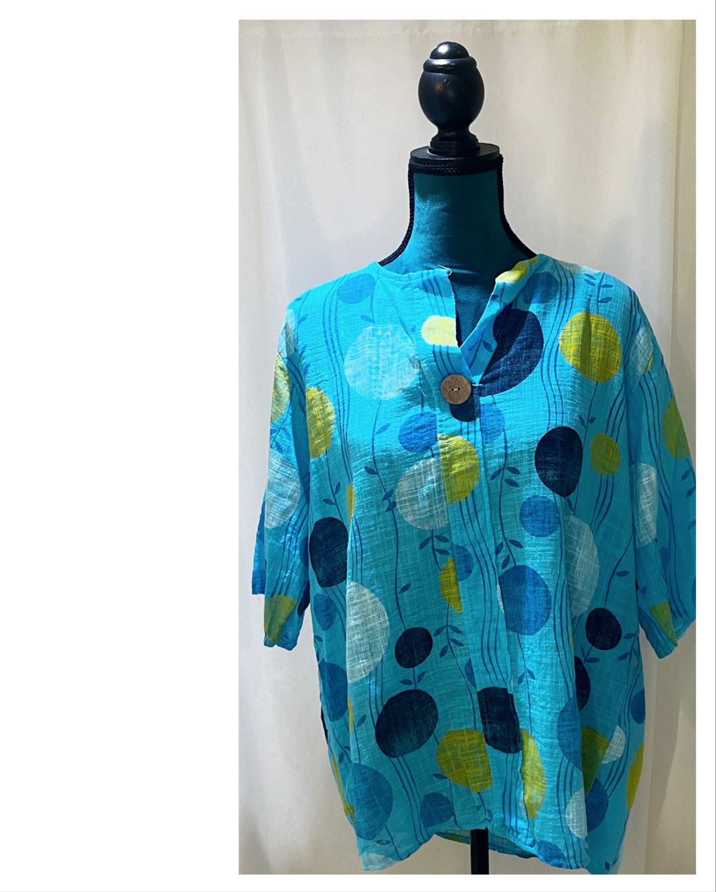 Tunique modèle Bulles en coton