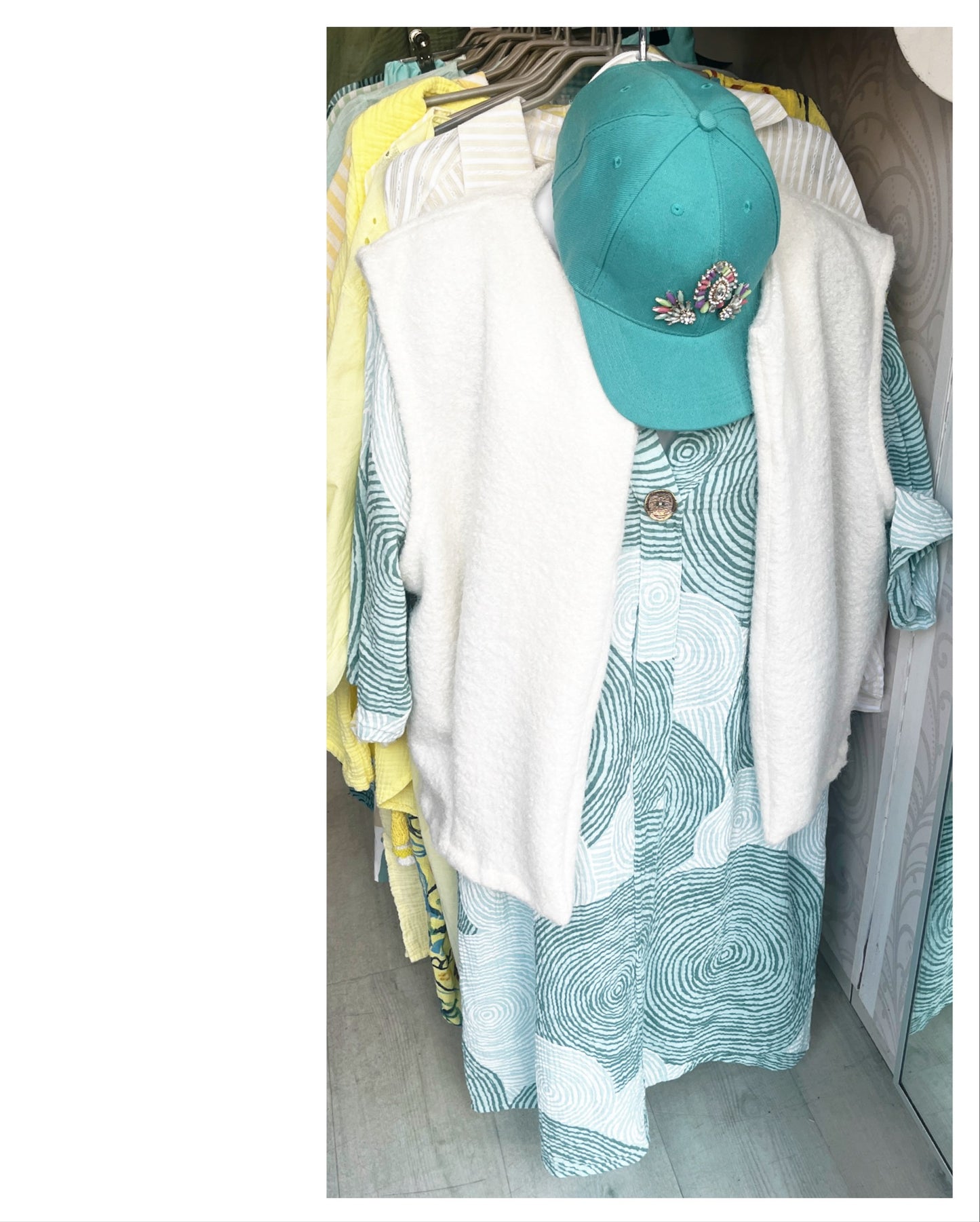 Robe gaze de coton modèle Aurelie