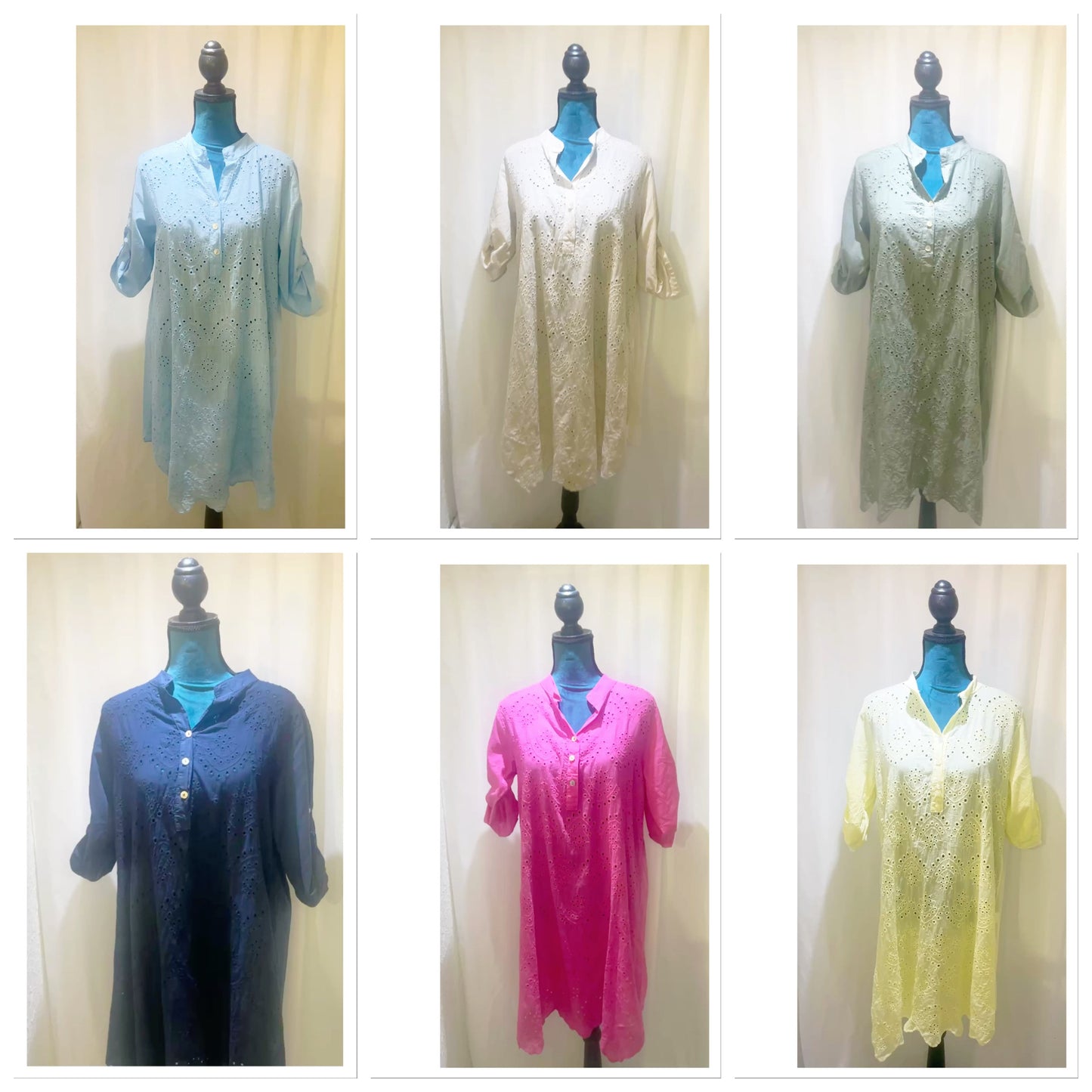 Robe dentelle Anglaise modèle Lou