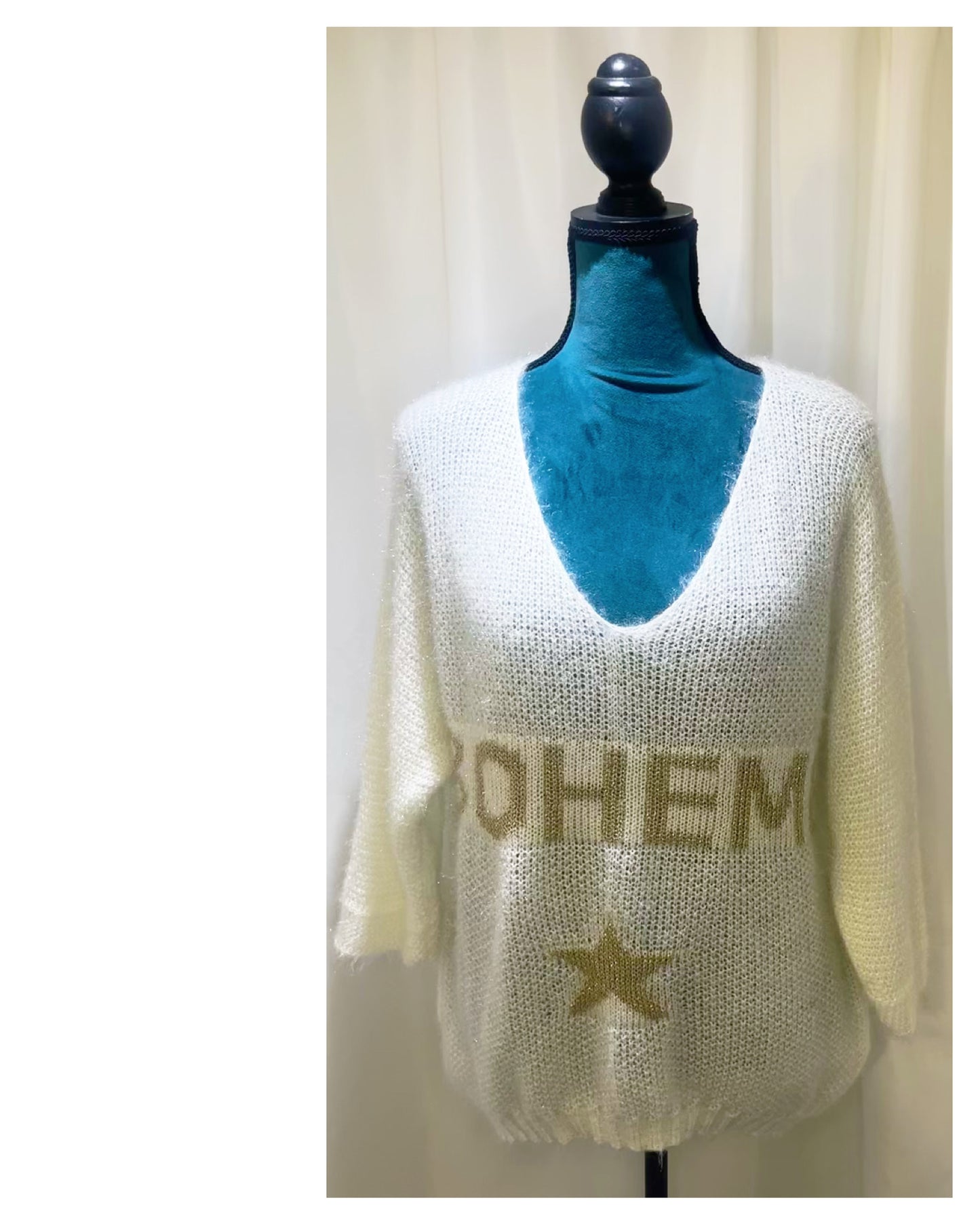 Pull message modèle Bohème Étoile ⭐️