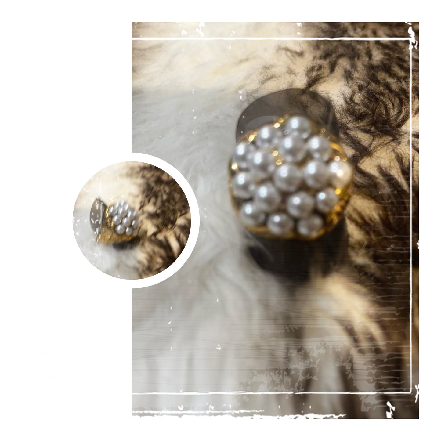 Magnifique Bagues acier chirurgical Or