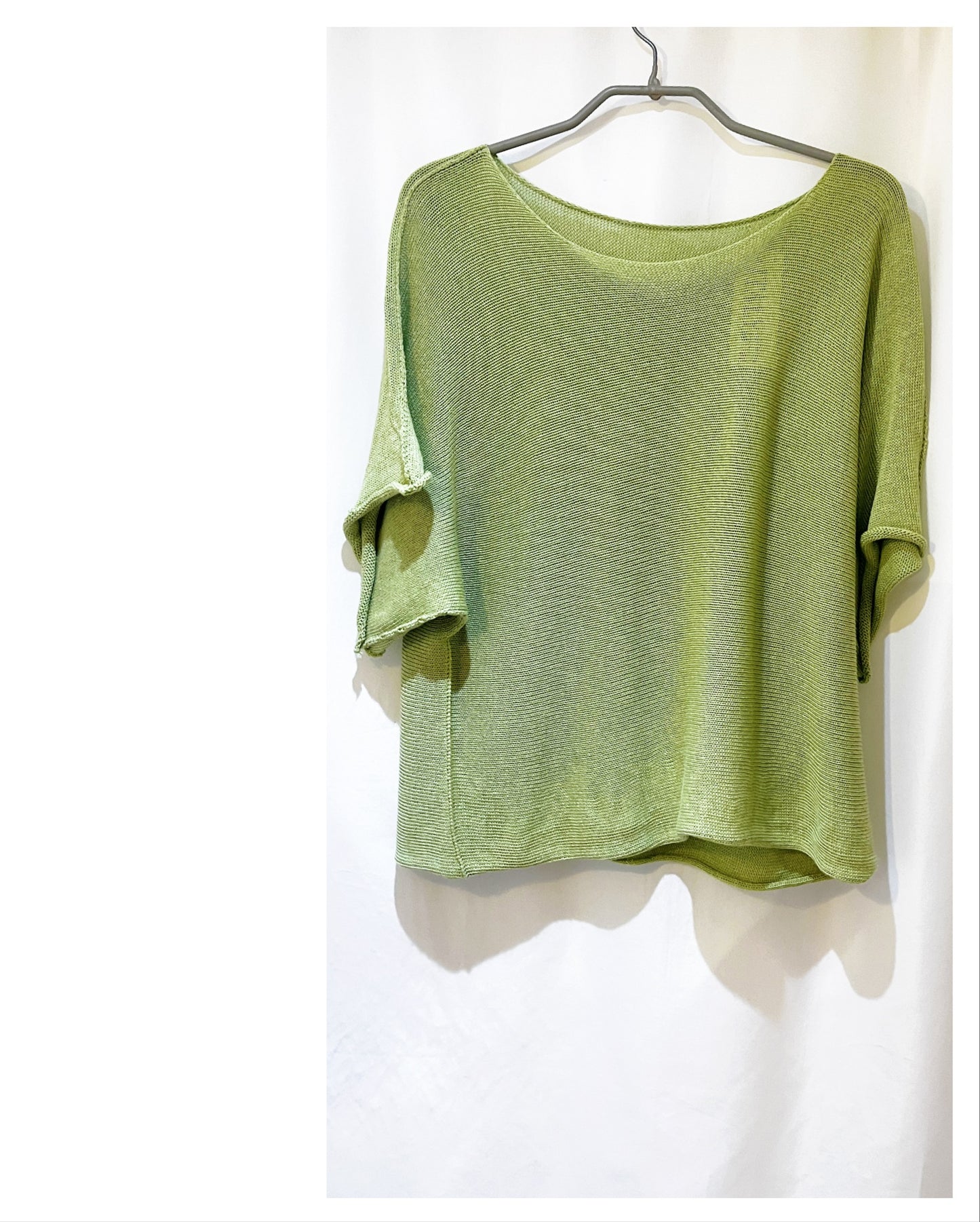 Pull maille fine Over size modèle Fantine