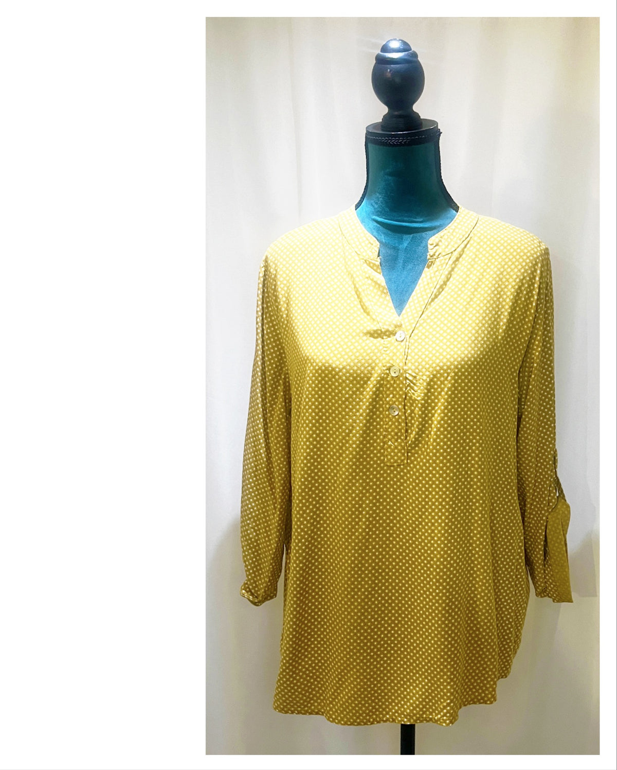 Chemise modèle Clara  petits poisl