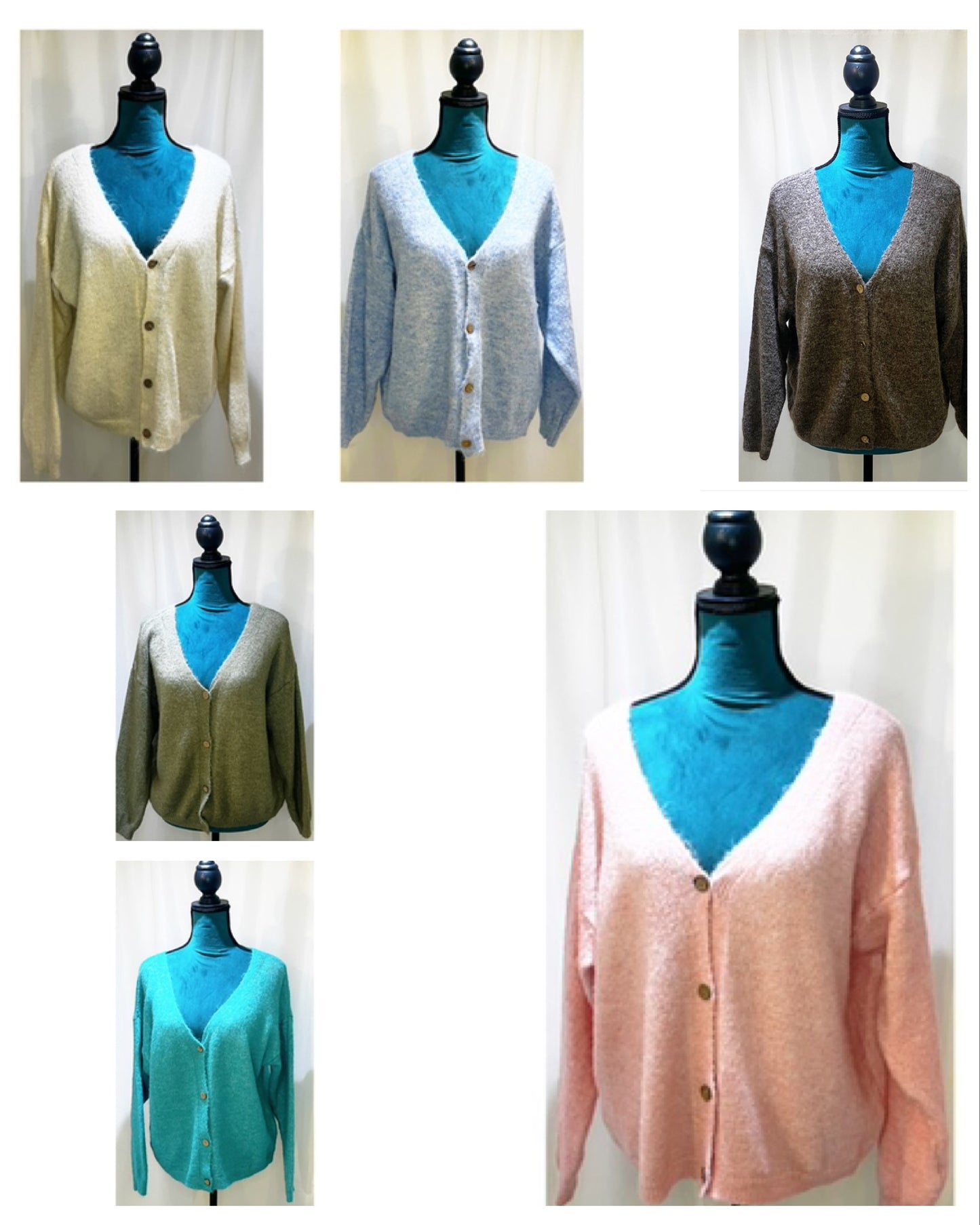 Gilet modèle Juliette 4 boutons tout doux