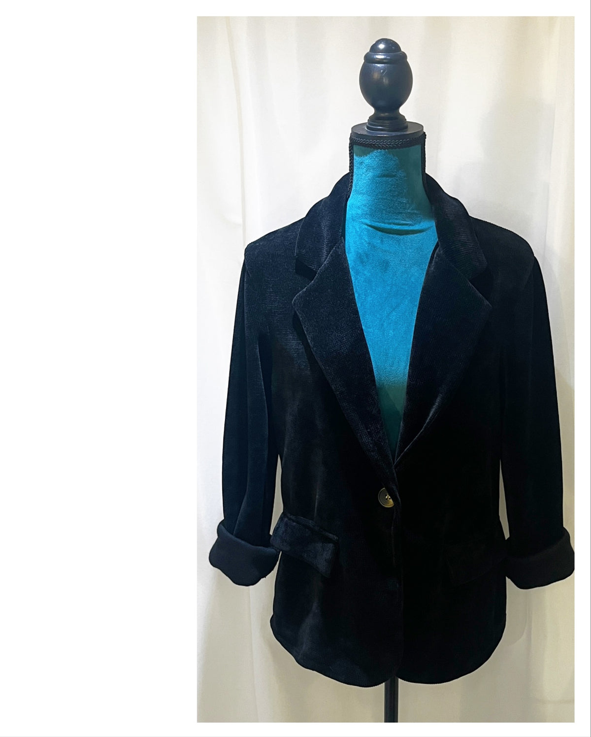 Veste velour modèle Gaby
