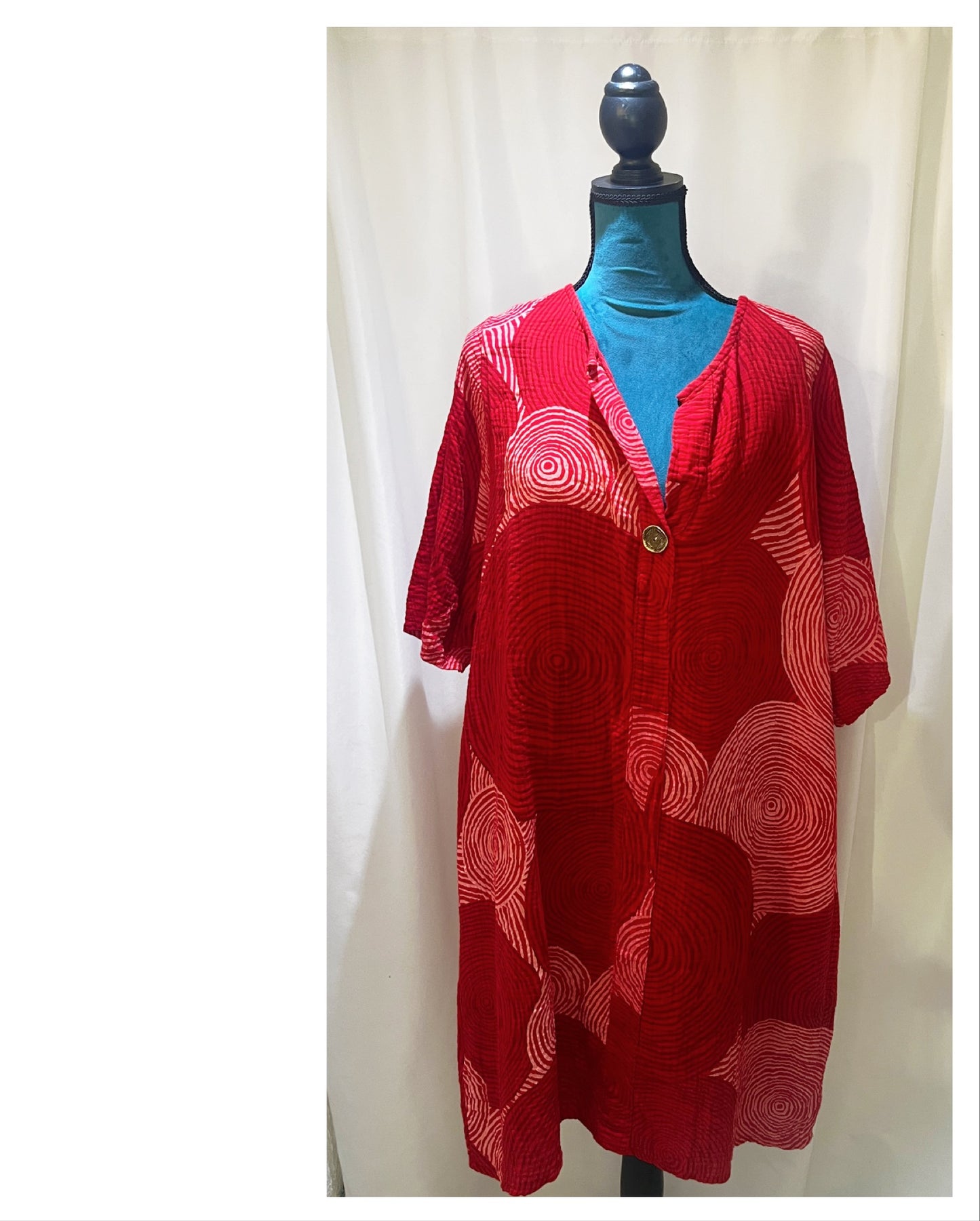 Robe gaze de coton modèle Aurelie