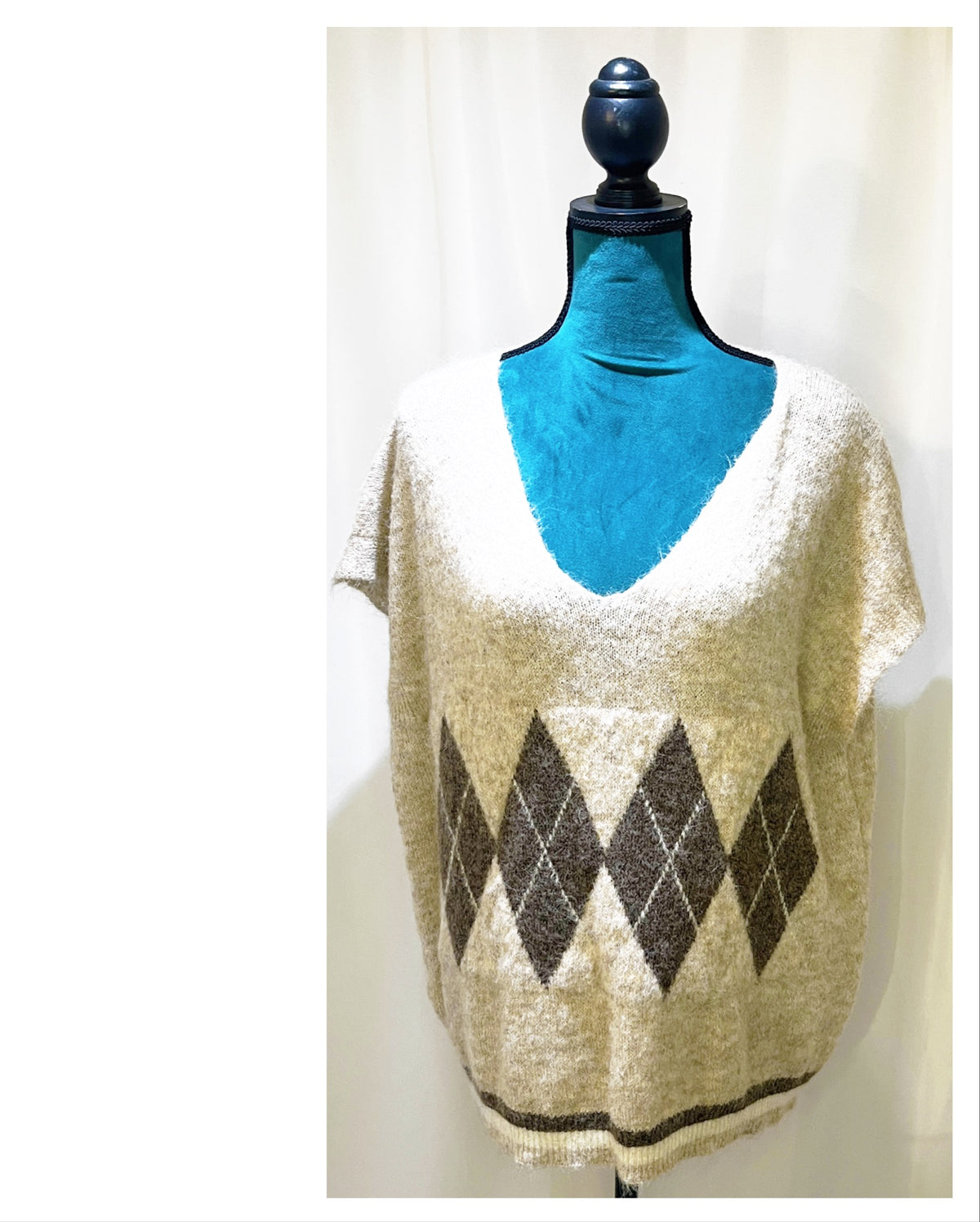 Pull sans manche modèle Alma