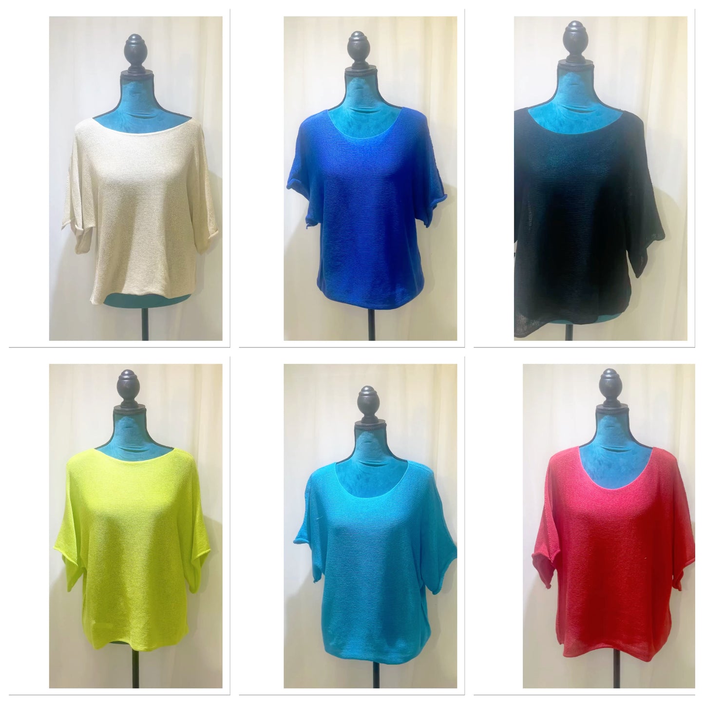 Pull maille fine Over size modèle Fantine