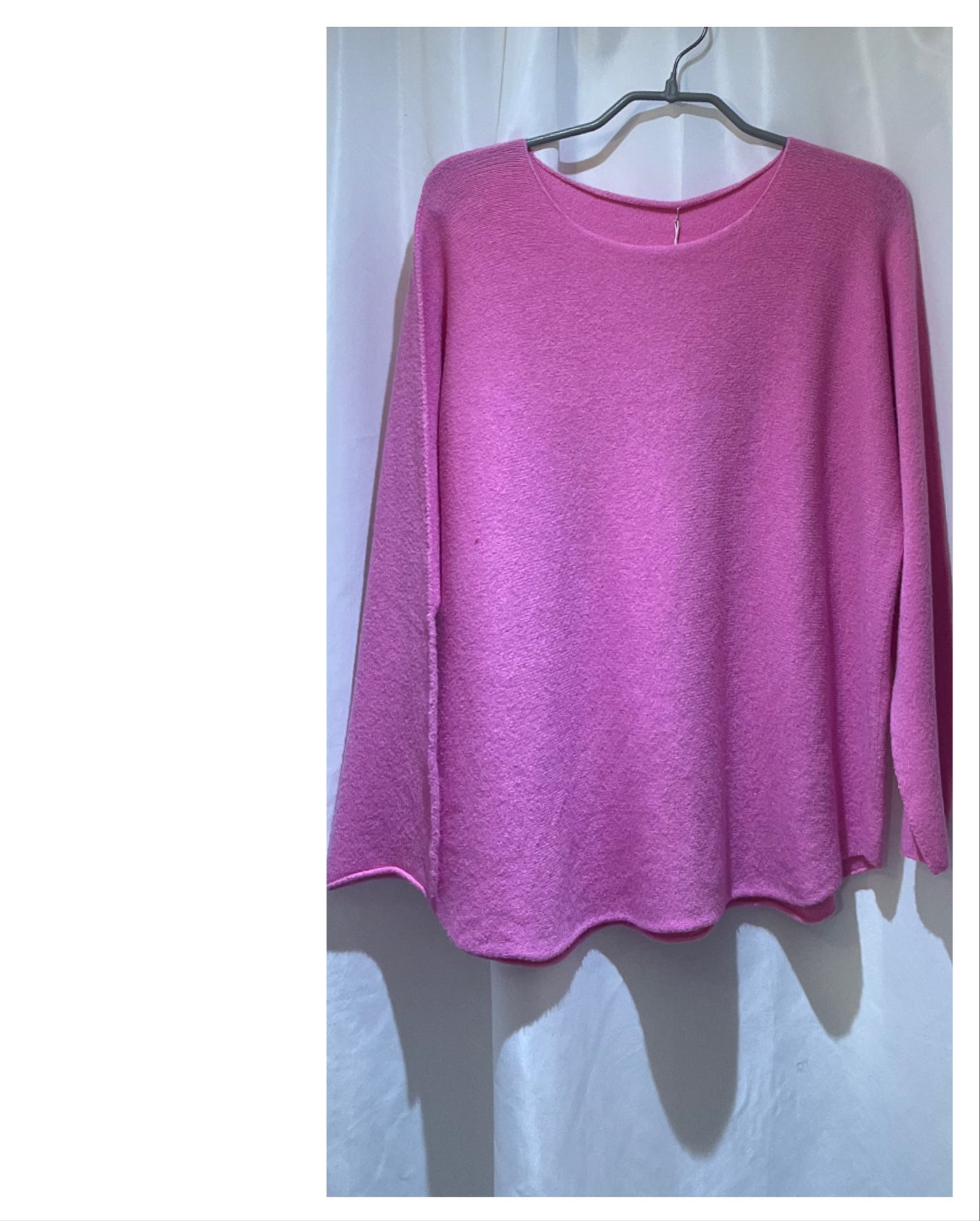 Pull encolure ronde modèle Petite Émilie sans couture