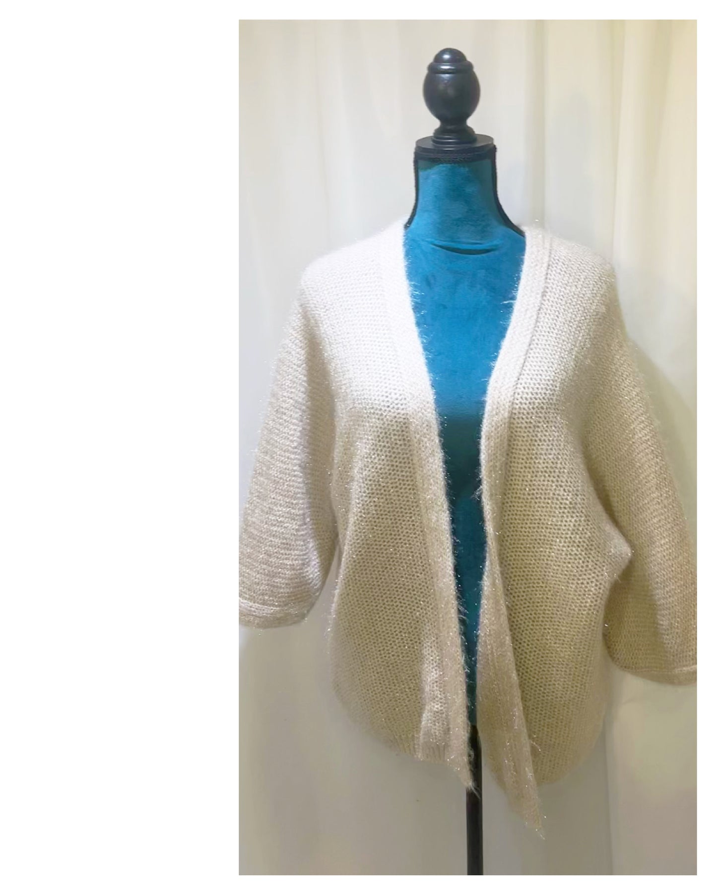 Gilet  maille mi long modèle Lison