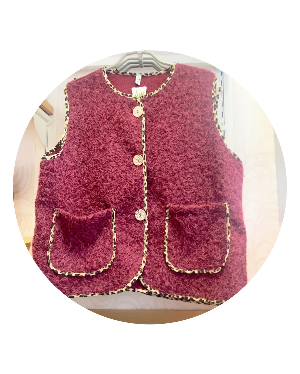 Gilet  sans manche modèle Liserée