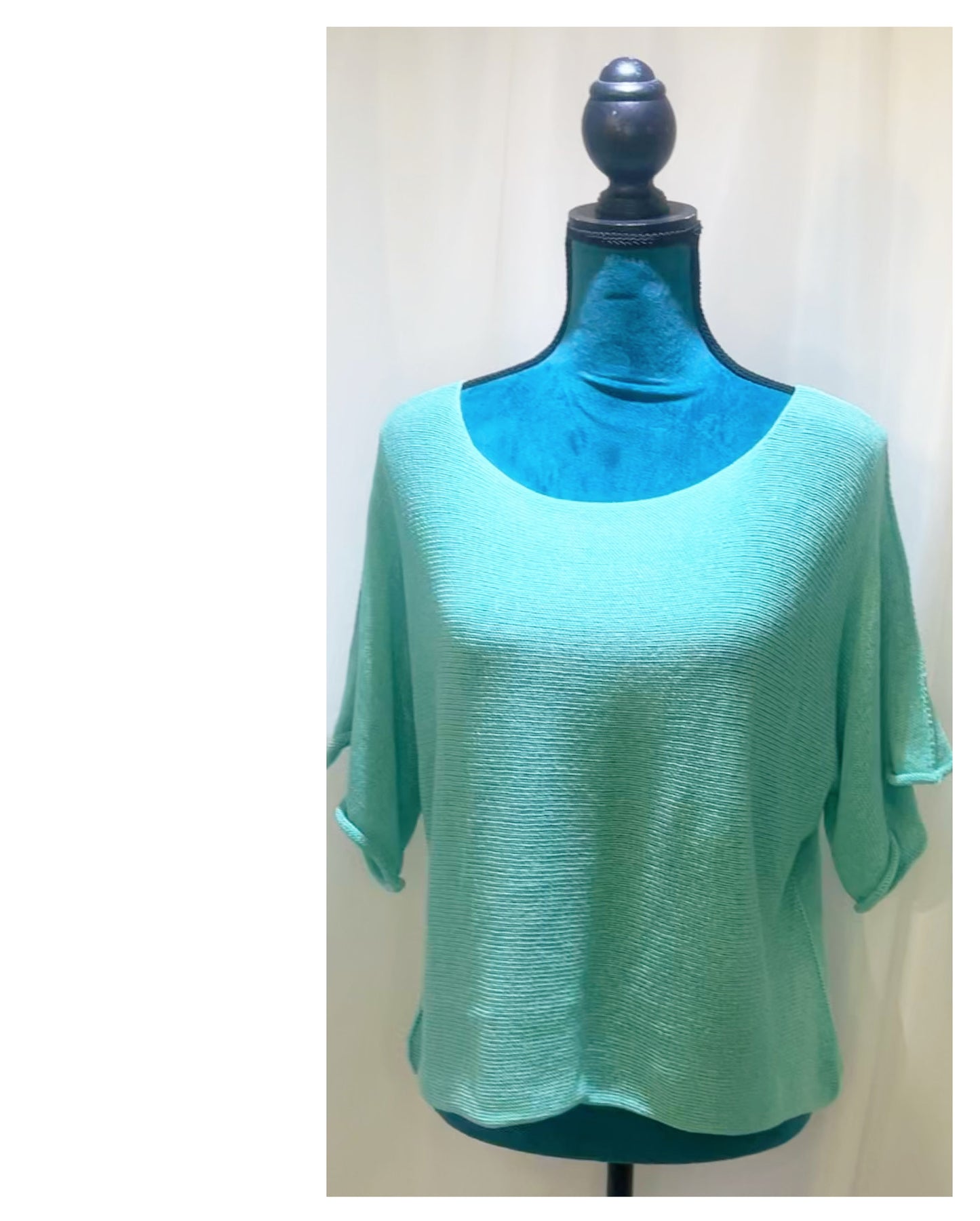 Pull maille fine Over size modèle Fantine