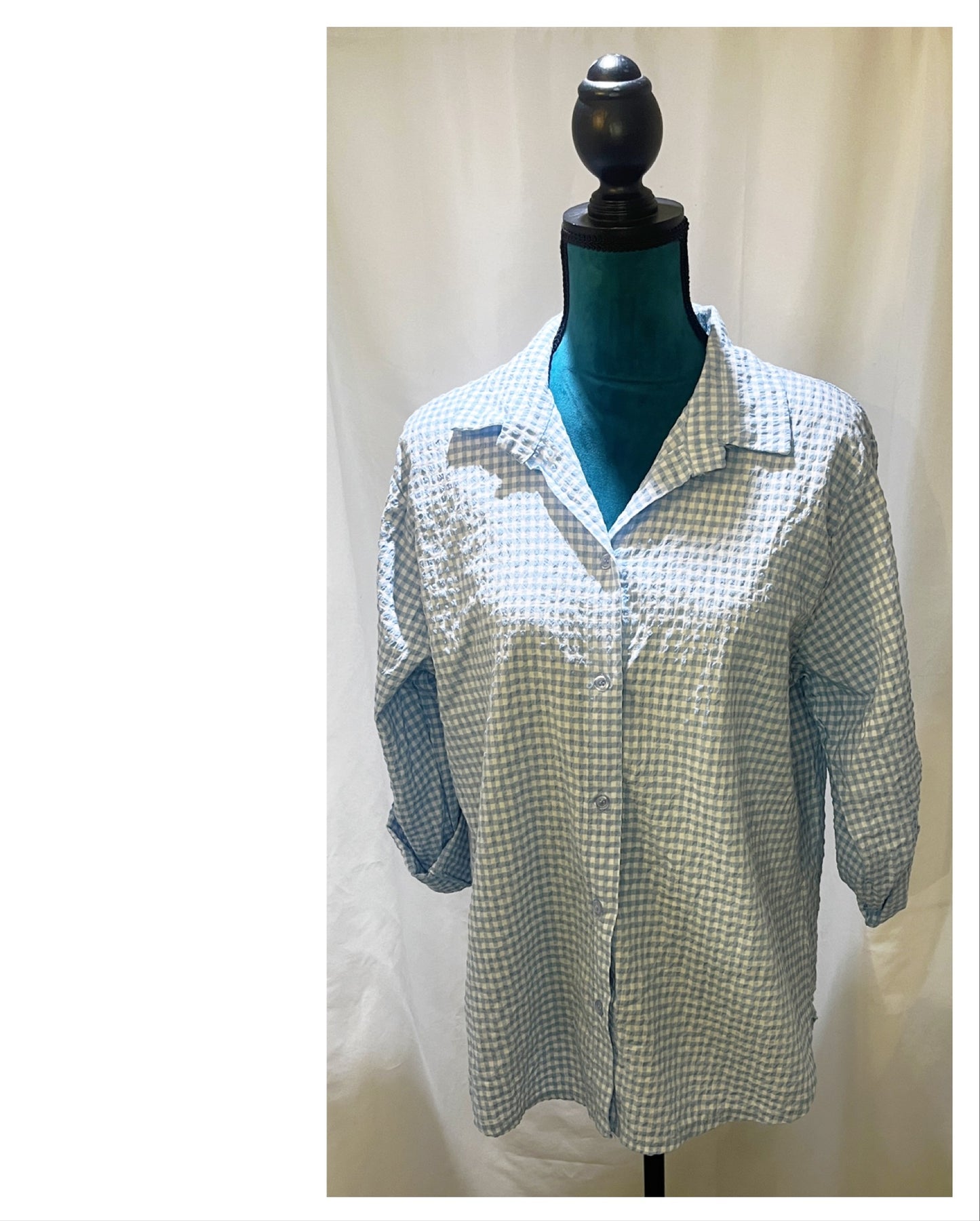 Chemise petits Carreaux modèle Romy