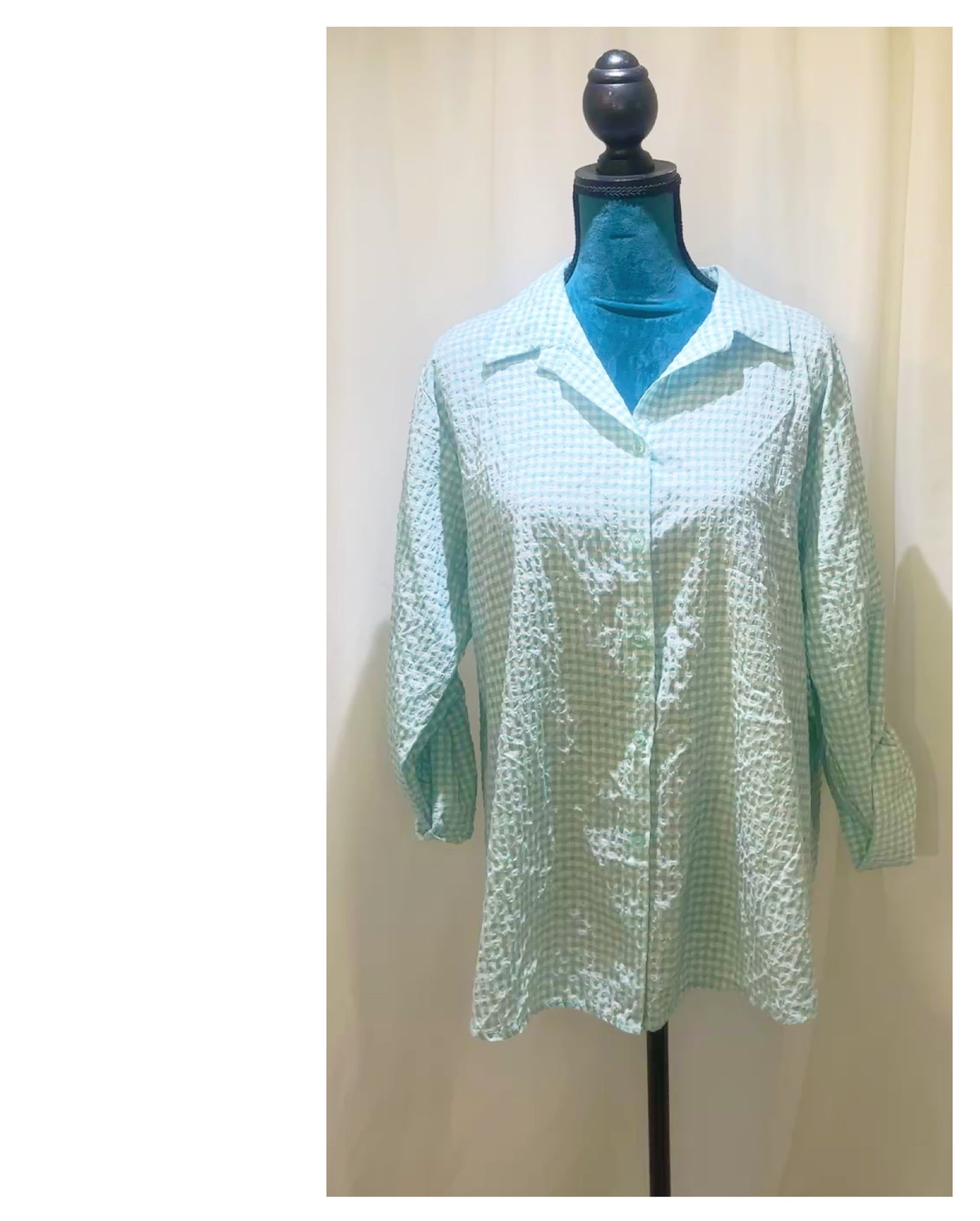 Chemise petits Carreaux modèle Romy