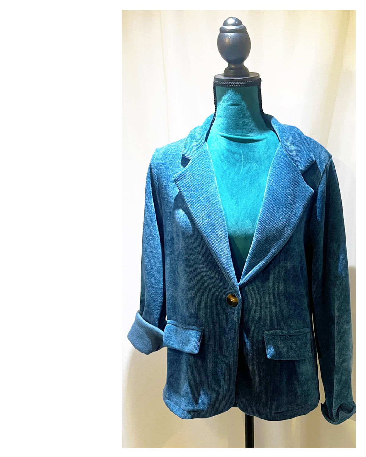 Veste velour modèle Gaby