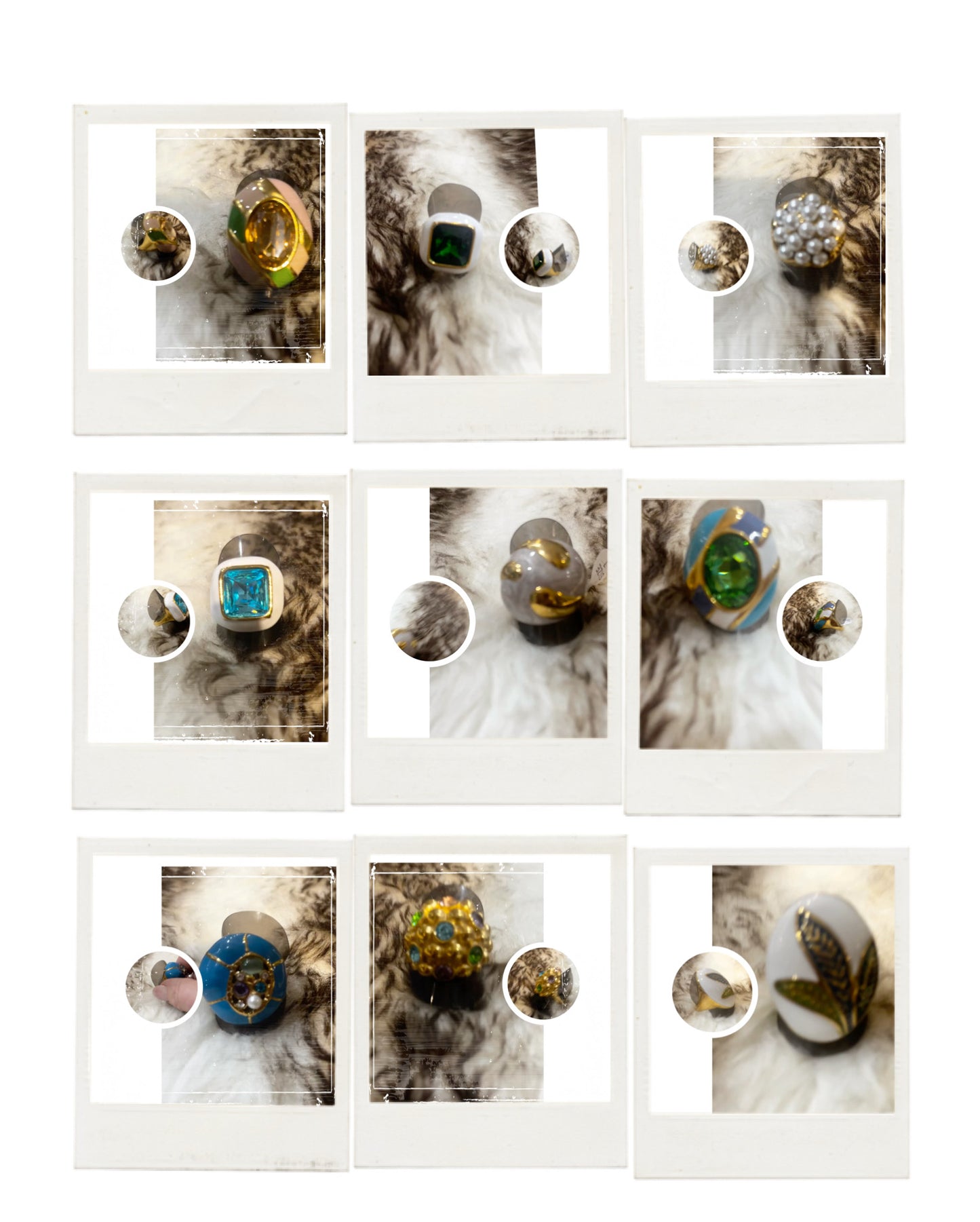 Magnifique Bagues acier chirurgical Or