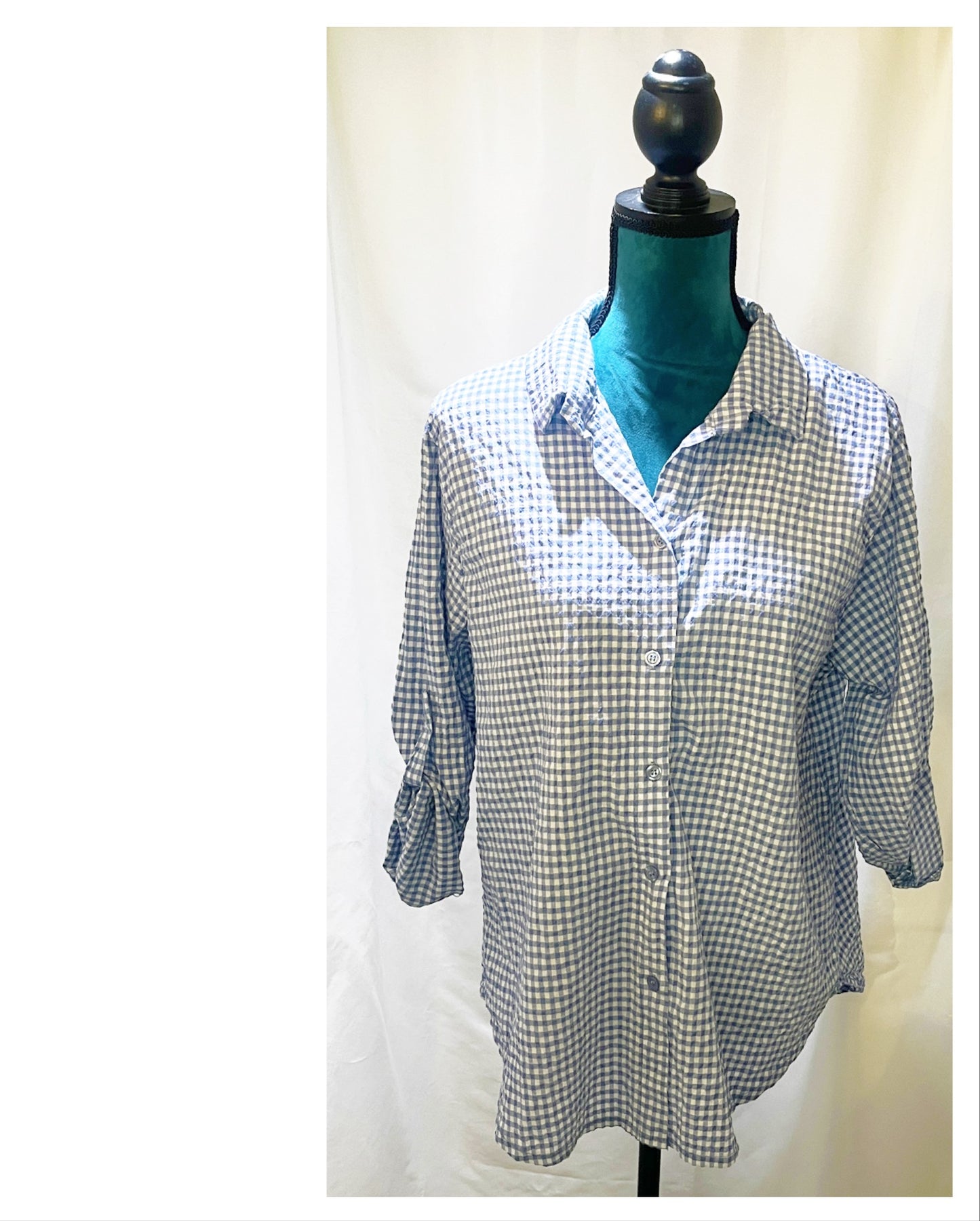 Chemise petits Carreaux modèle Romy