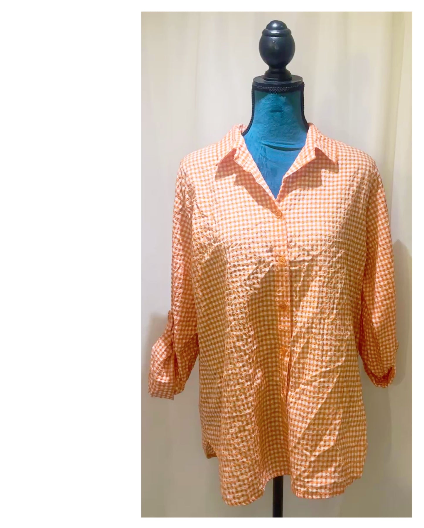 Chemise petits Carreaux modèle Romy