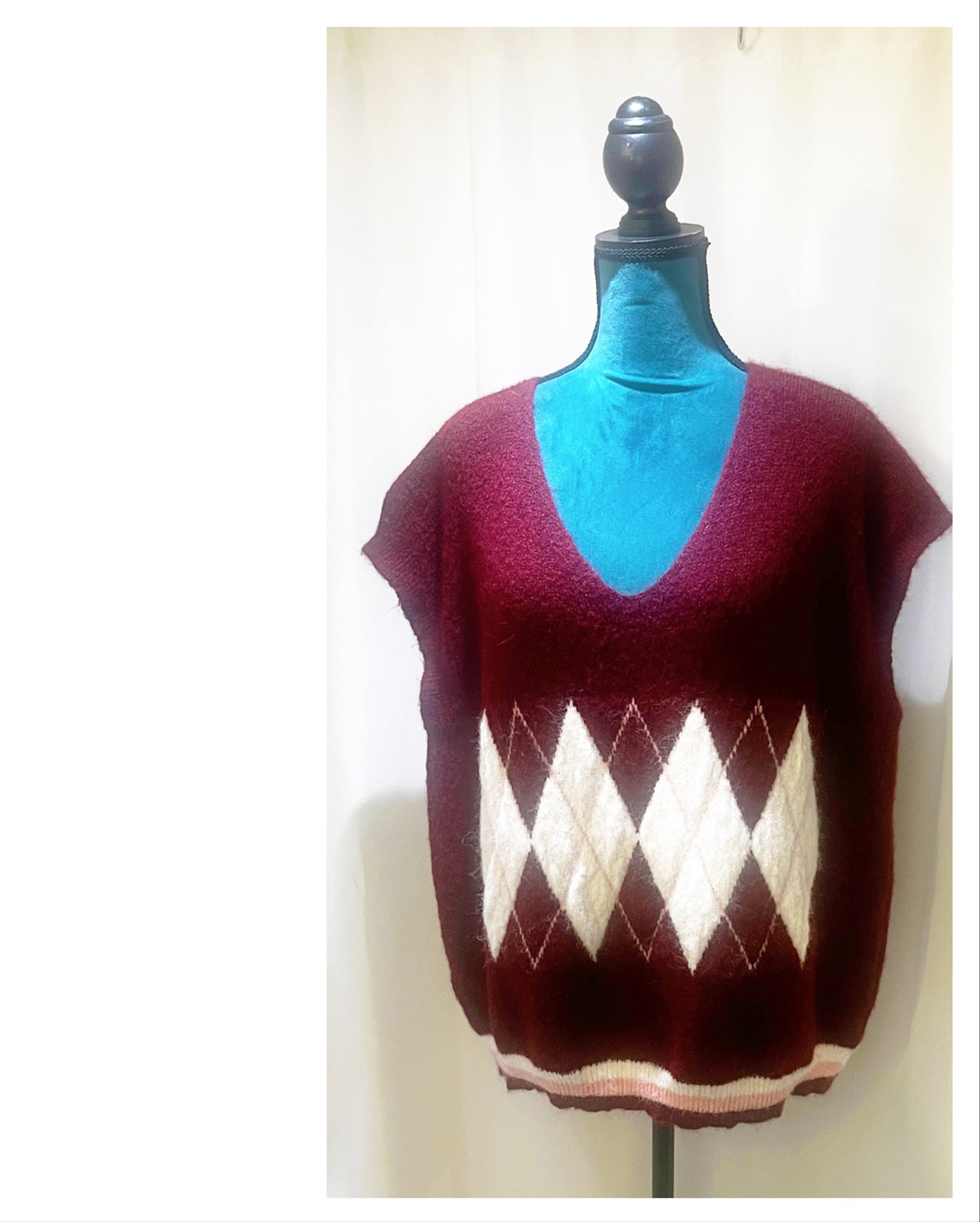 Pull sans manche modèle Alma