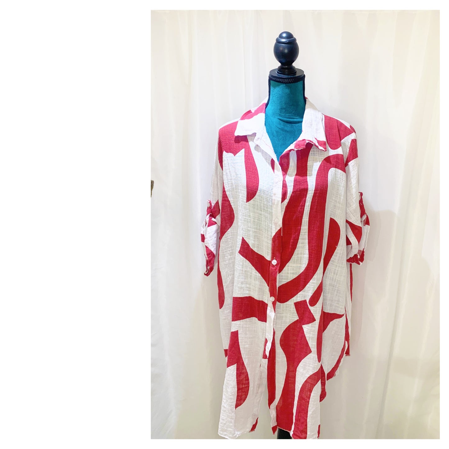 Chemise Robe classique longue modèle Kanac