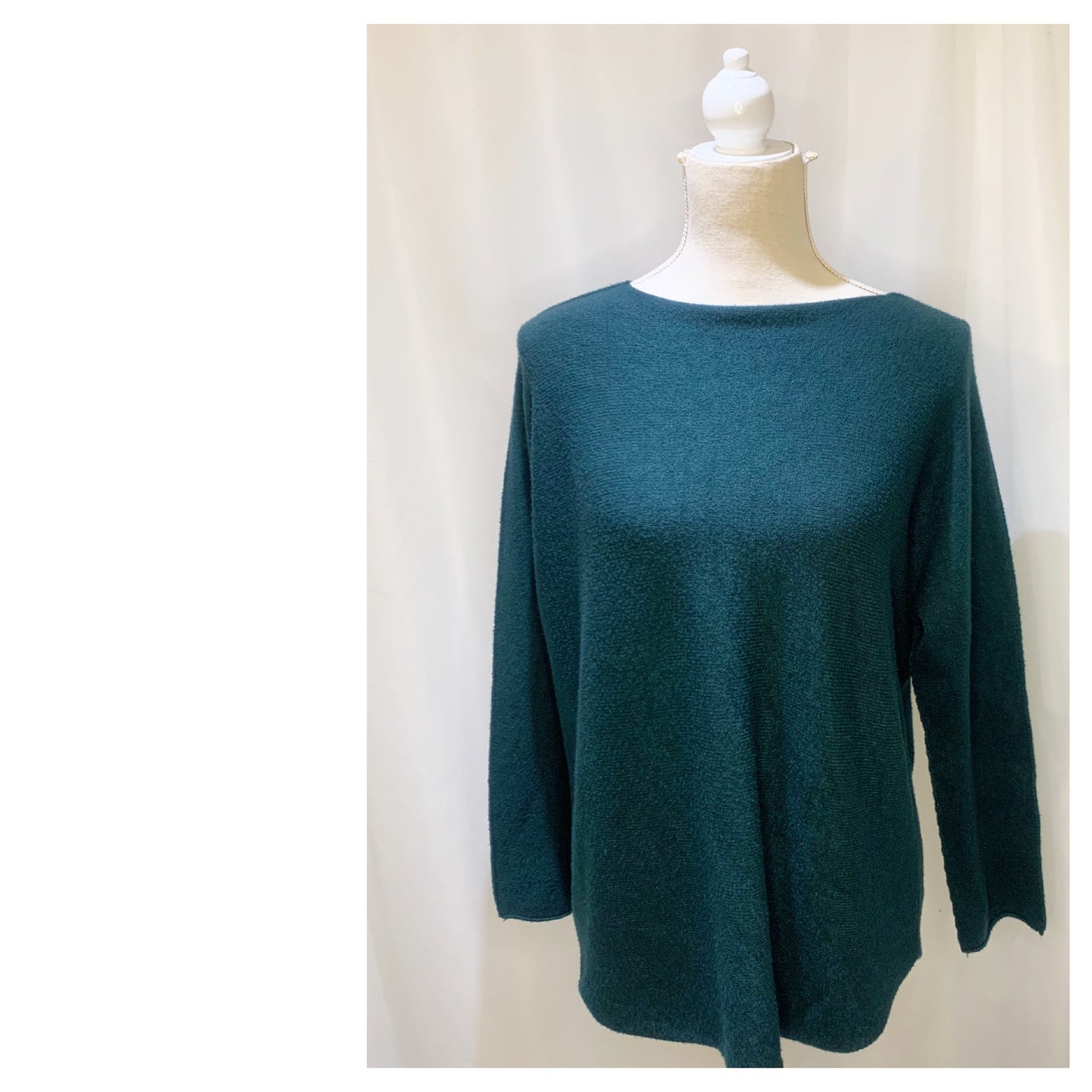 Pull encolure ronde modèle Petite Émilie sans couture