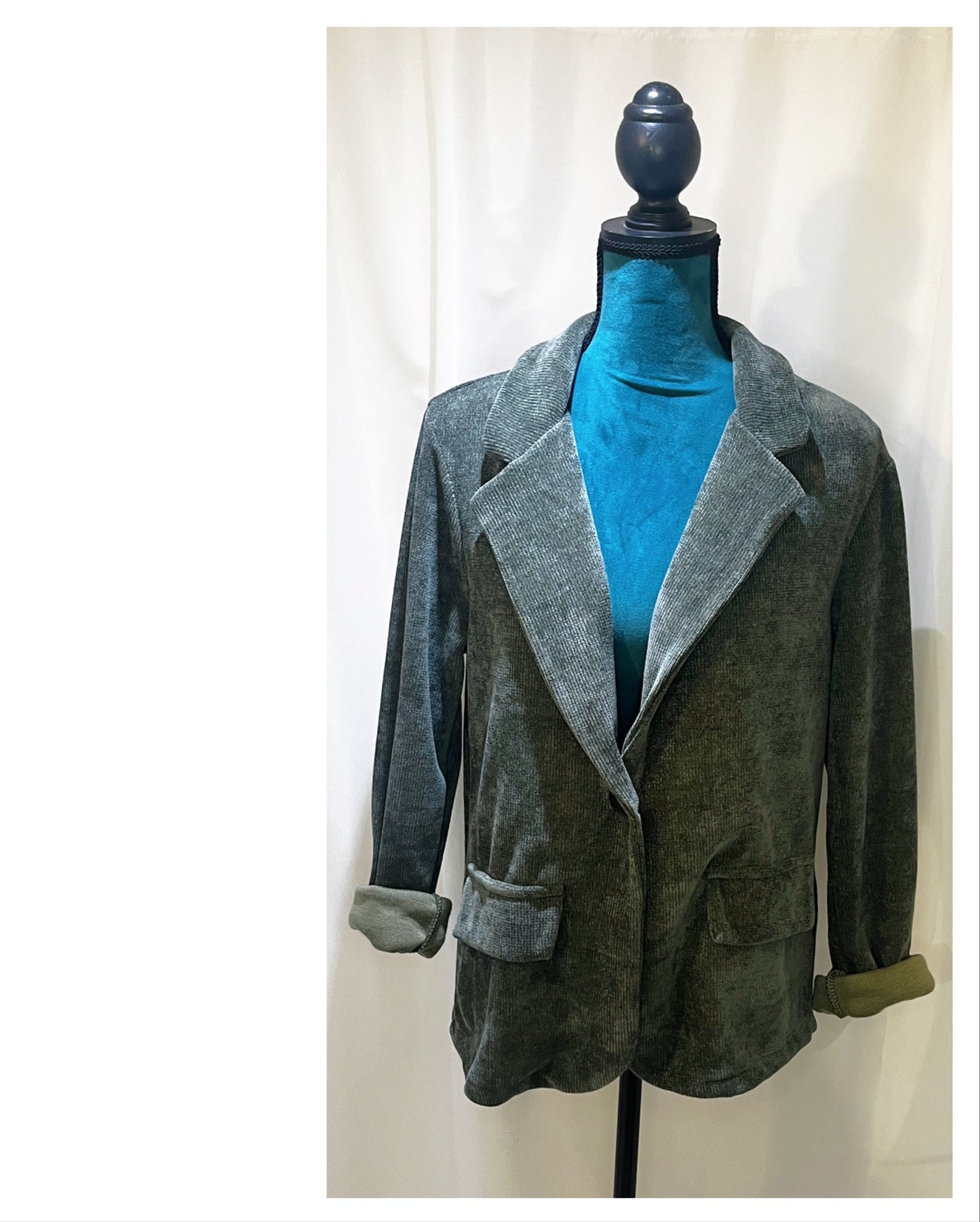 Veste velour modèle Gaby