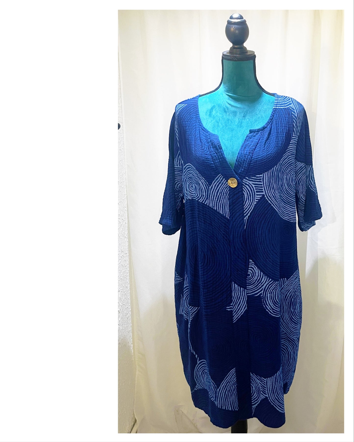 Robe gaze de coton modèle Aurelie