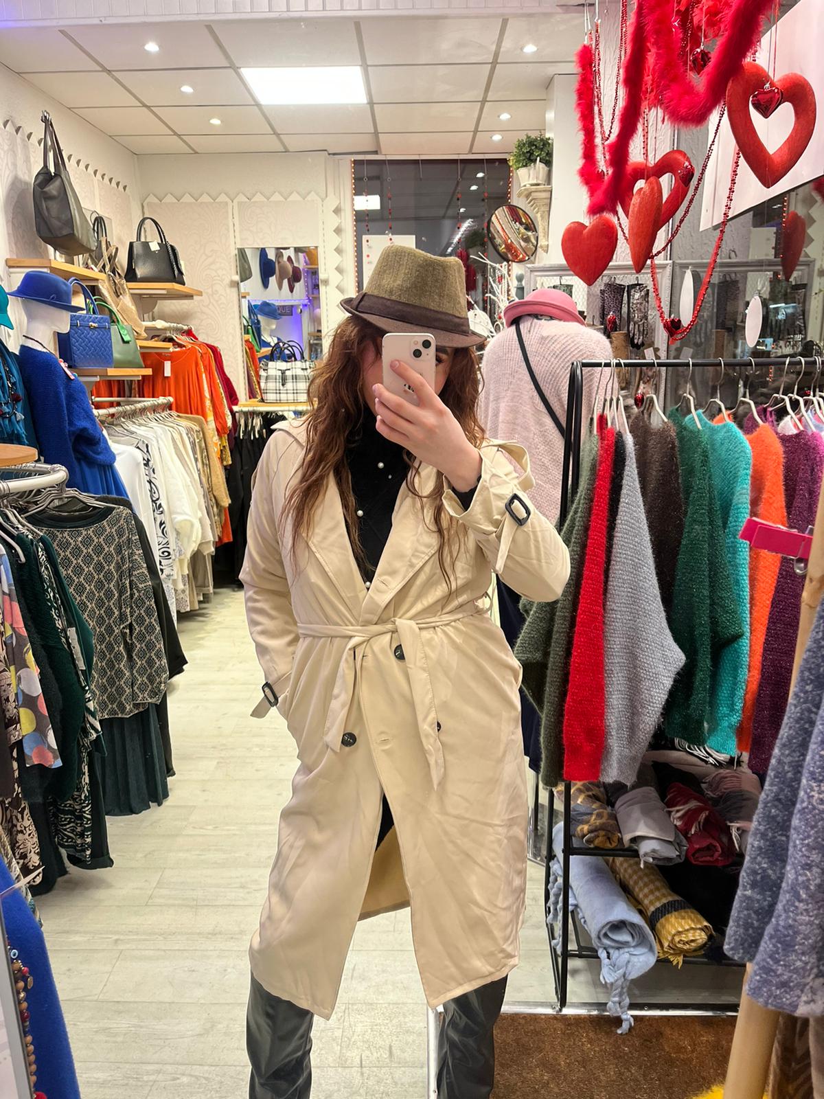 Trench modèle Italia chic et stylé