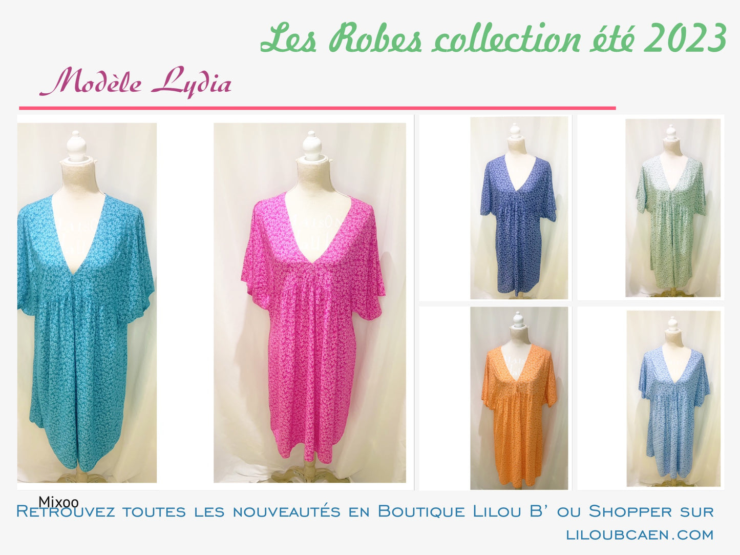 Robe décontracté modèle Lydia